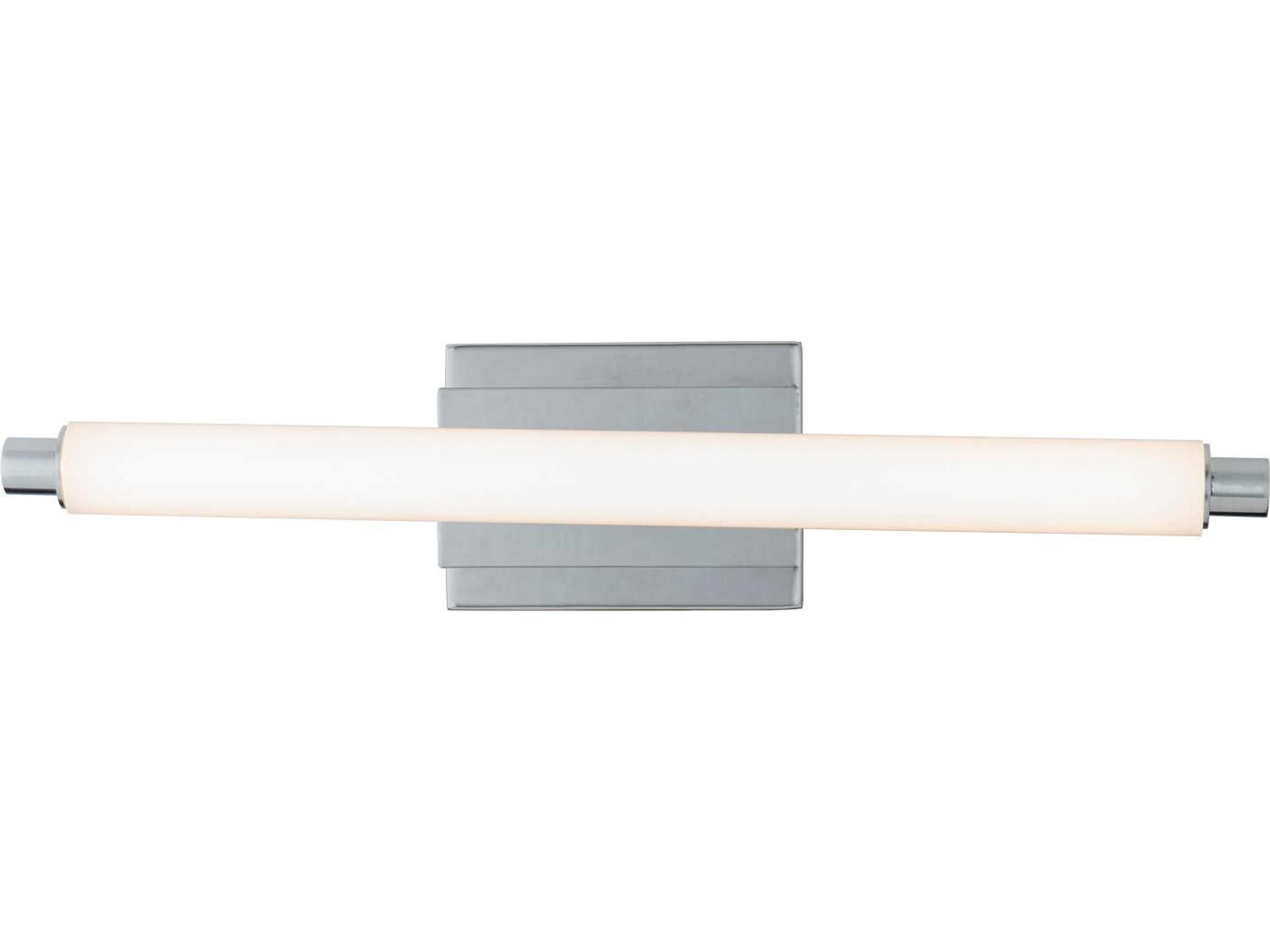 dweLED by WAC Lighting Vista 1-Light Chrome LED Vanity Light