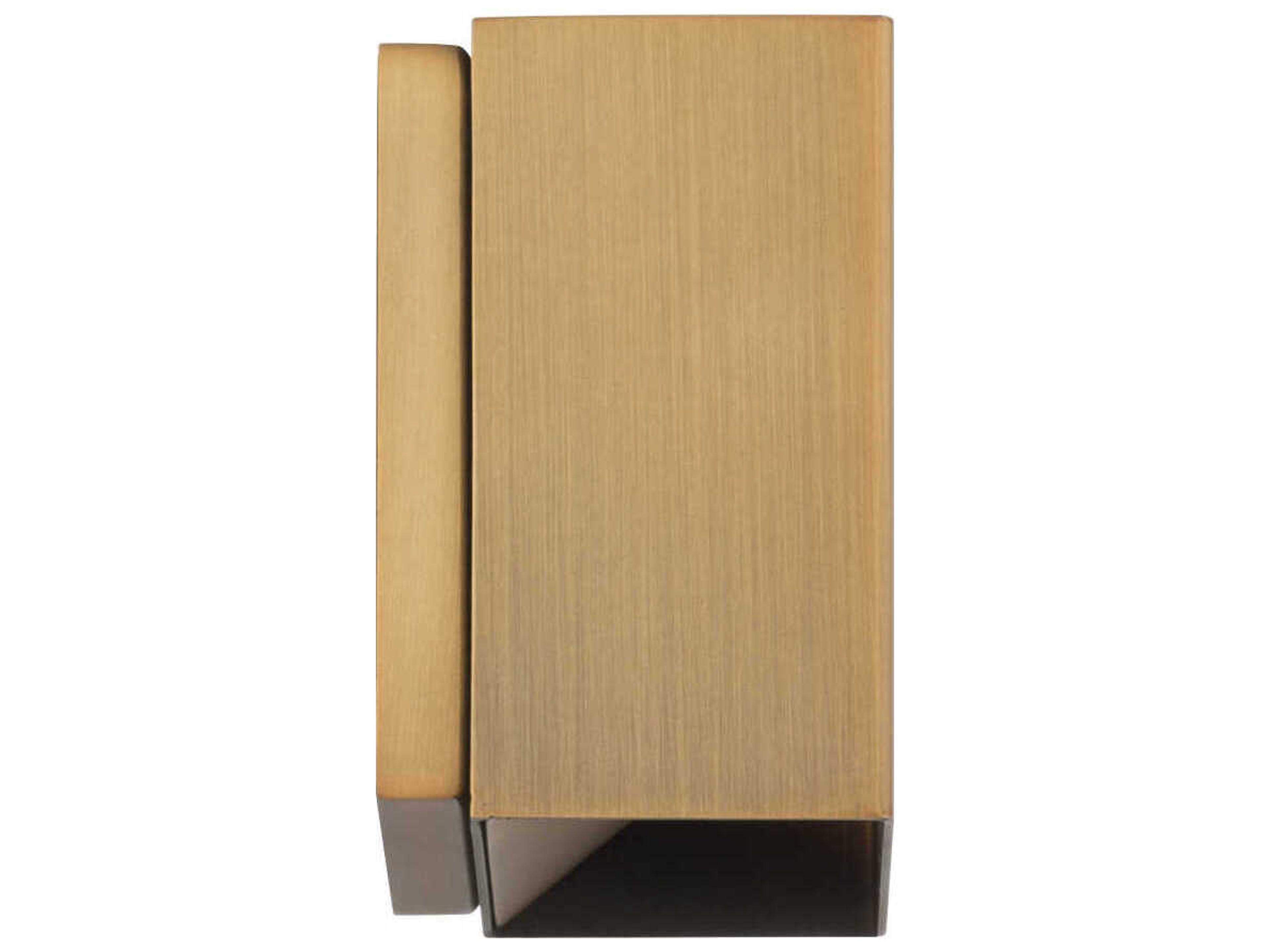 dweLED by WAC Lighting Boxi 2-Light White LED Wall Sconce