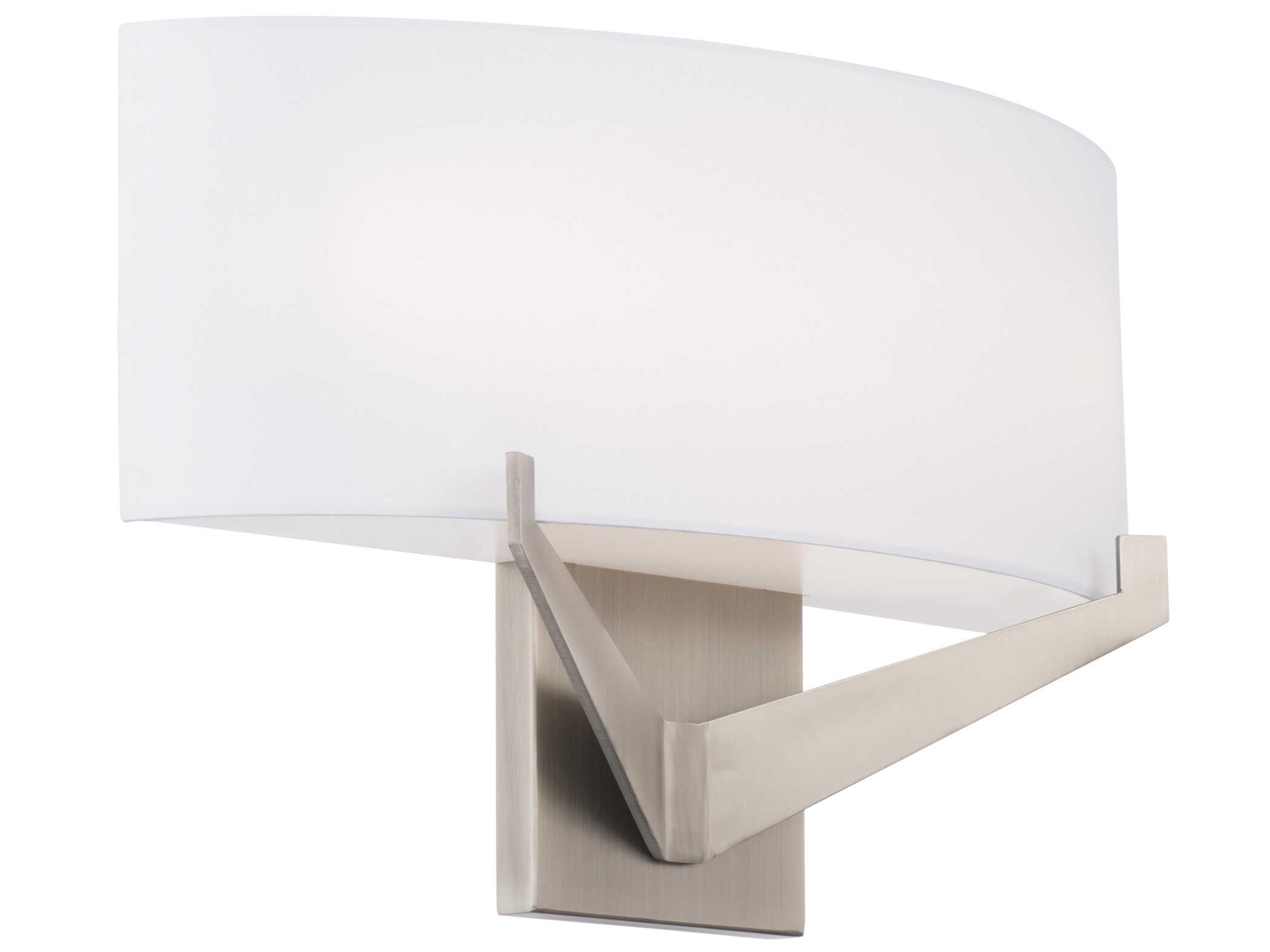 dweLED by WAC Lighting Fitzgerald 1-Light Black Glass LED Wall Sconce