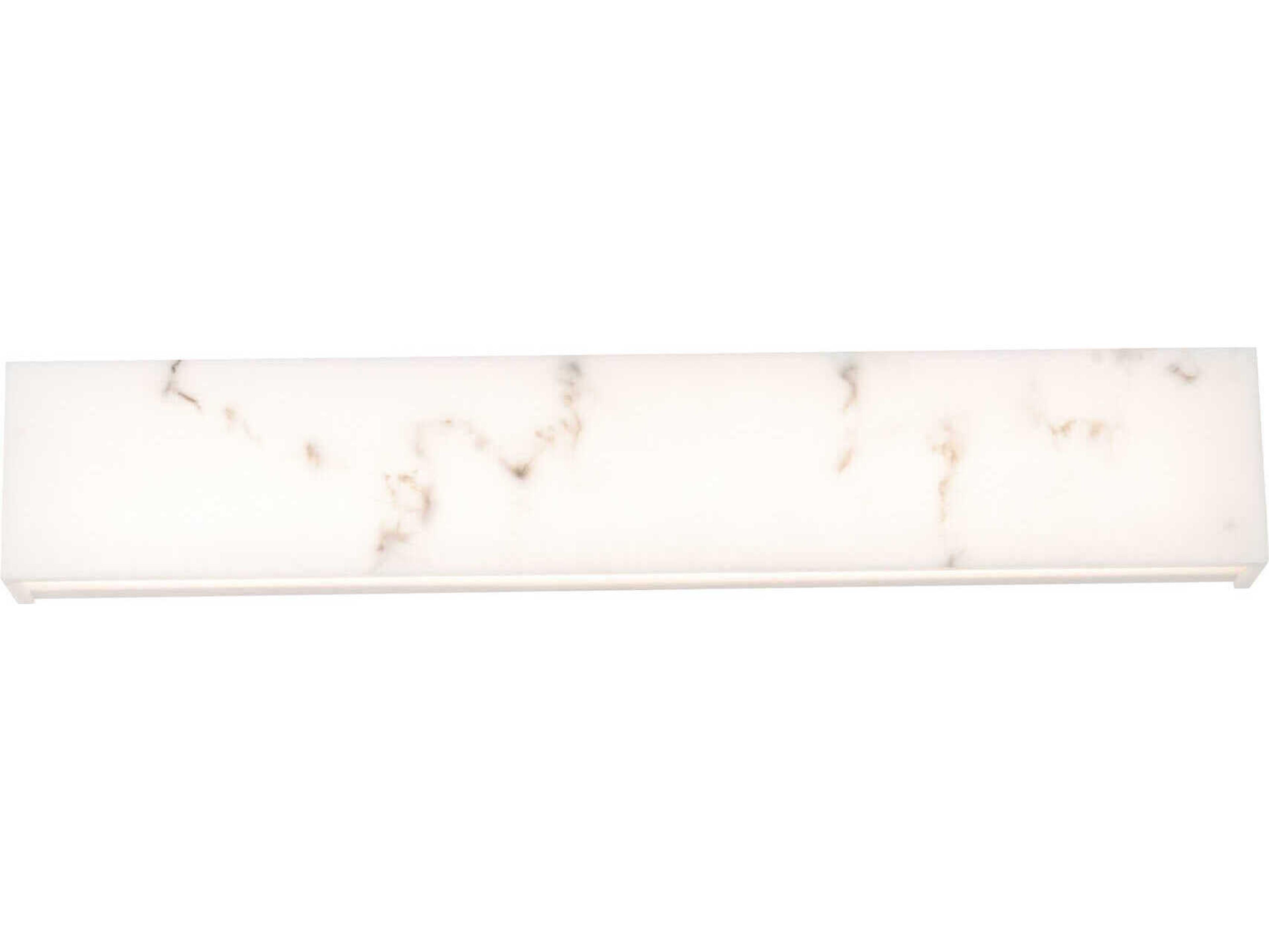 dweLED by WAC Lighting Museo 1-Light White LED Vanity Light