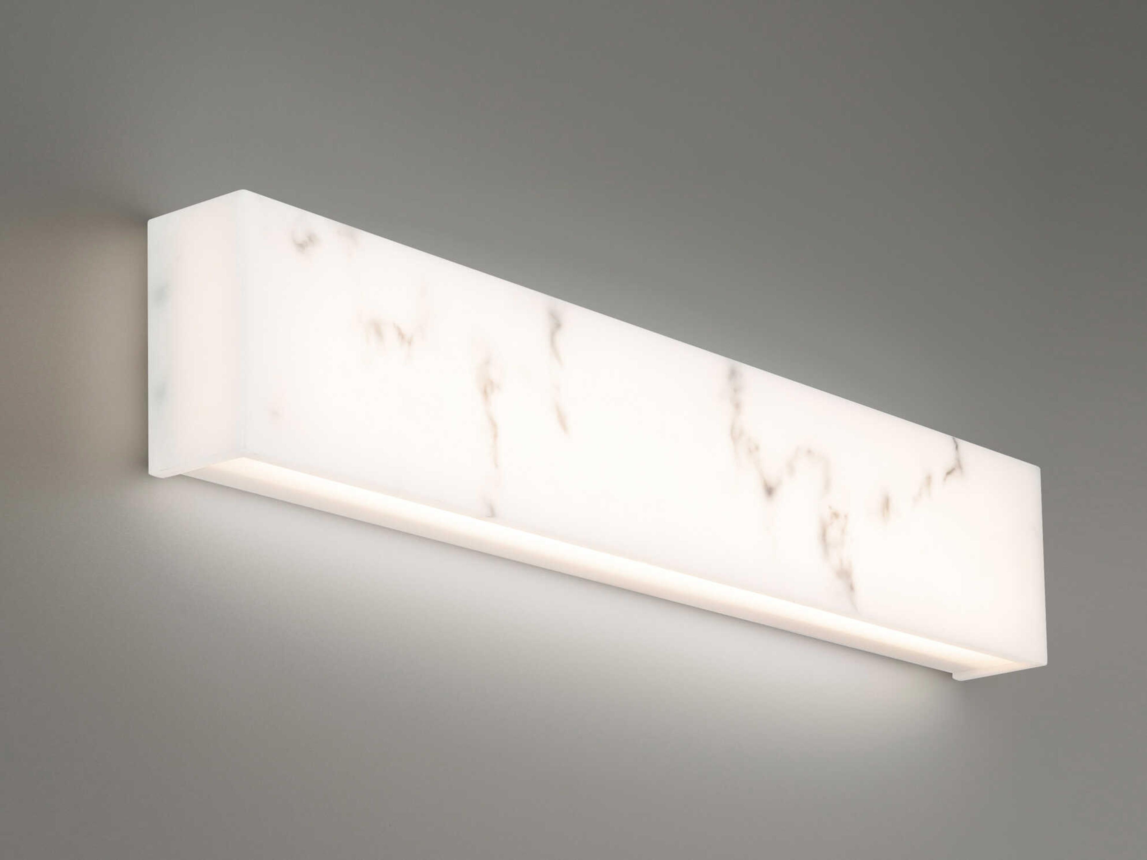 dweLED by WAC Lighting Museo 1-Light White LED Vanity Light