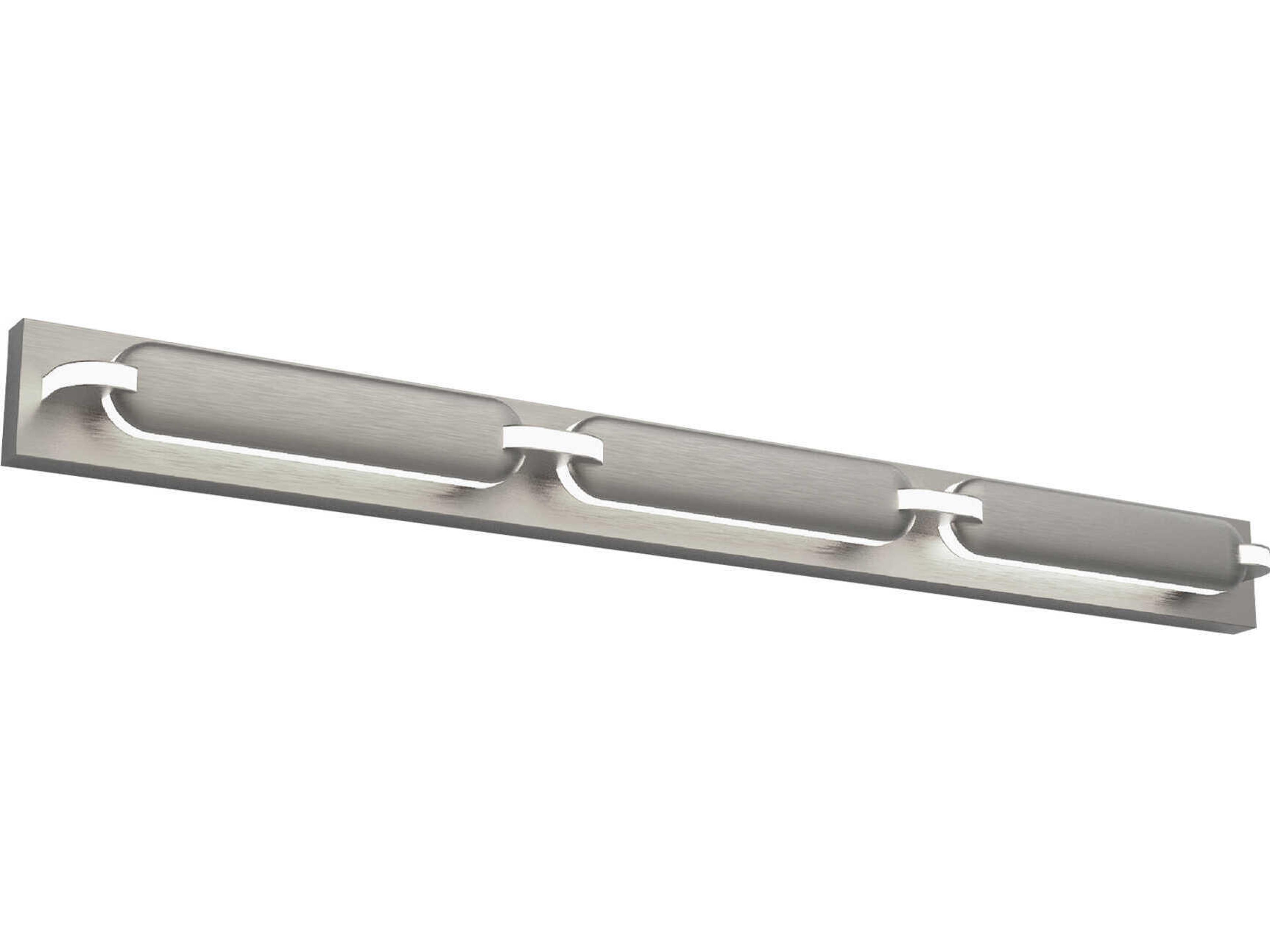 Spectacle 1-Light Brushed Nickel Vanity Light