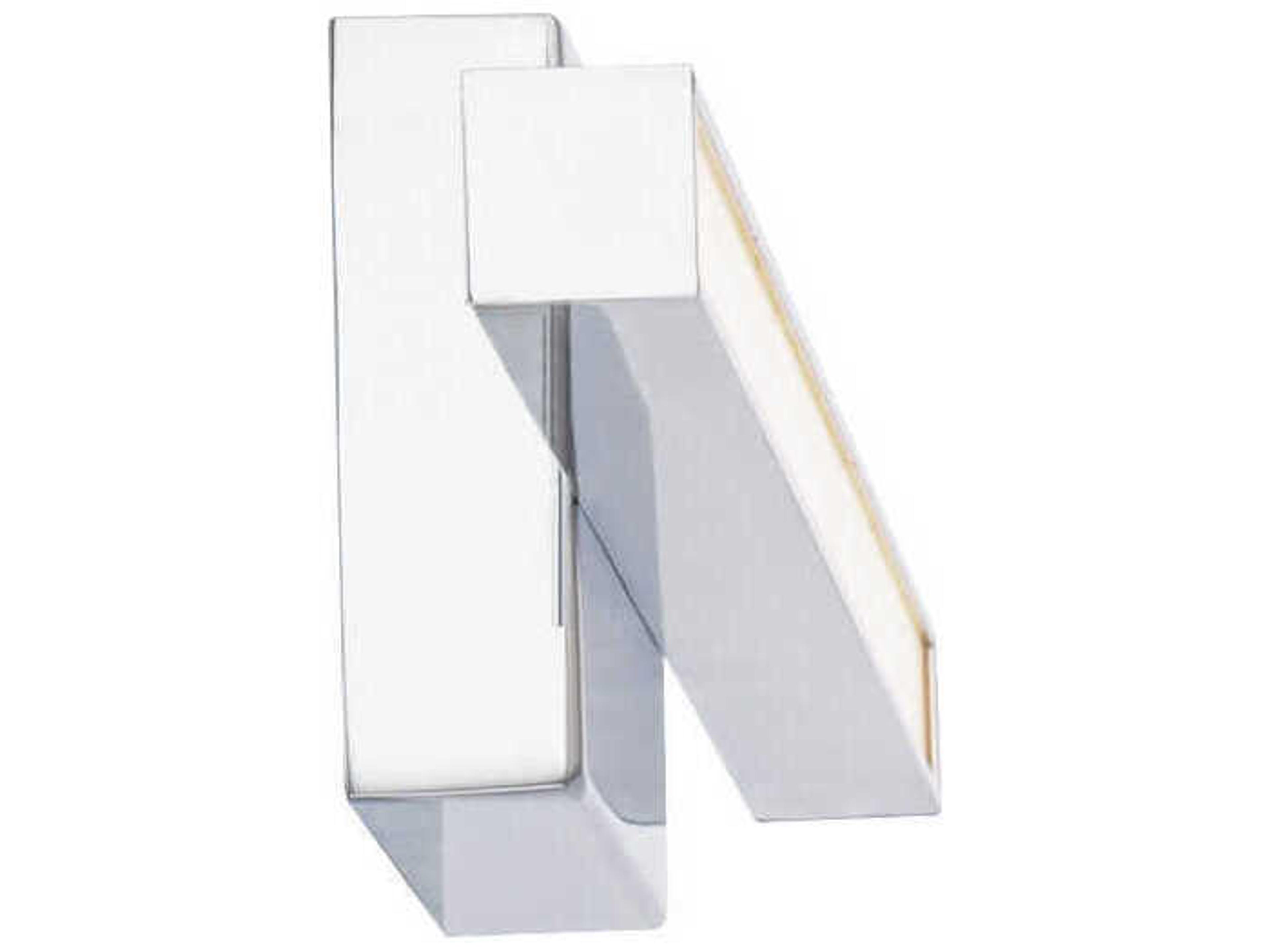 dweLED by WAC Lighting Parallax 1-Light Chrome LED Vanity Light