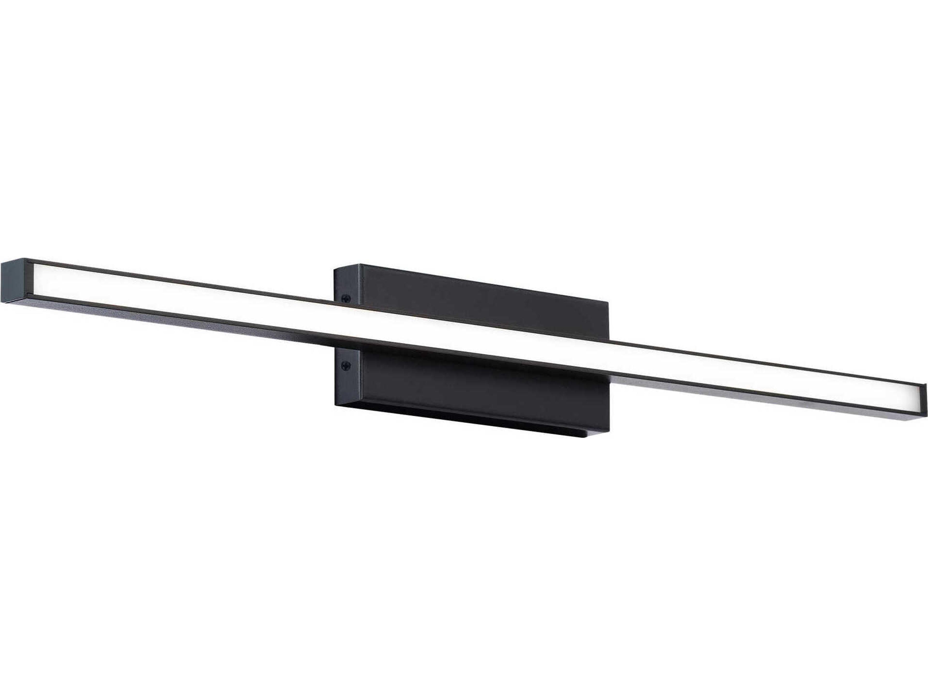 Parallax 24 Inch LED Bath Vanity Light Bar in Black