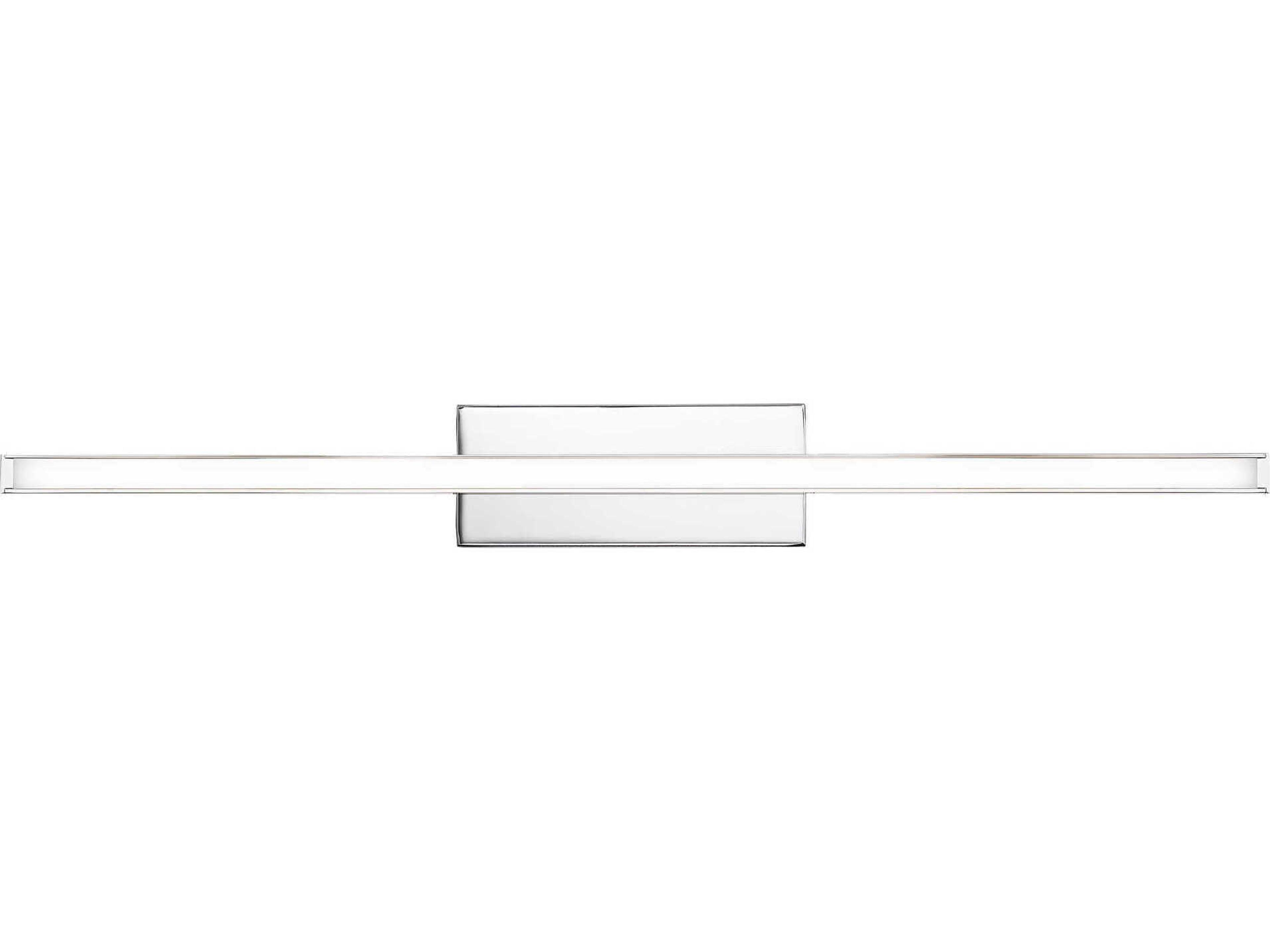 dweLED by WAC Lighting Parallax 1-Light Chrome LED Vanity Light