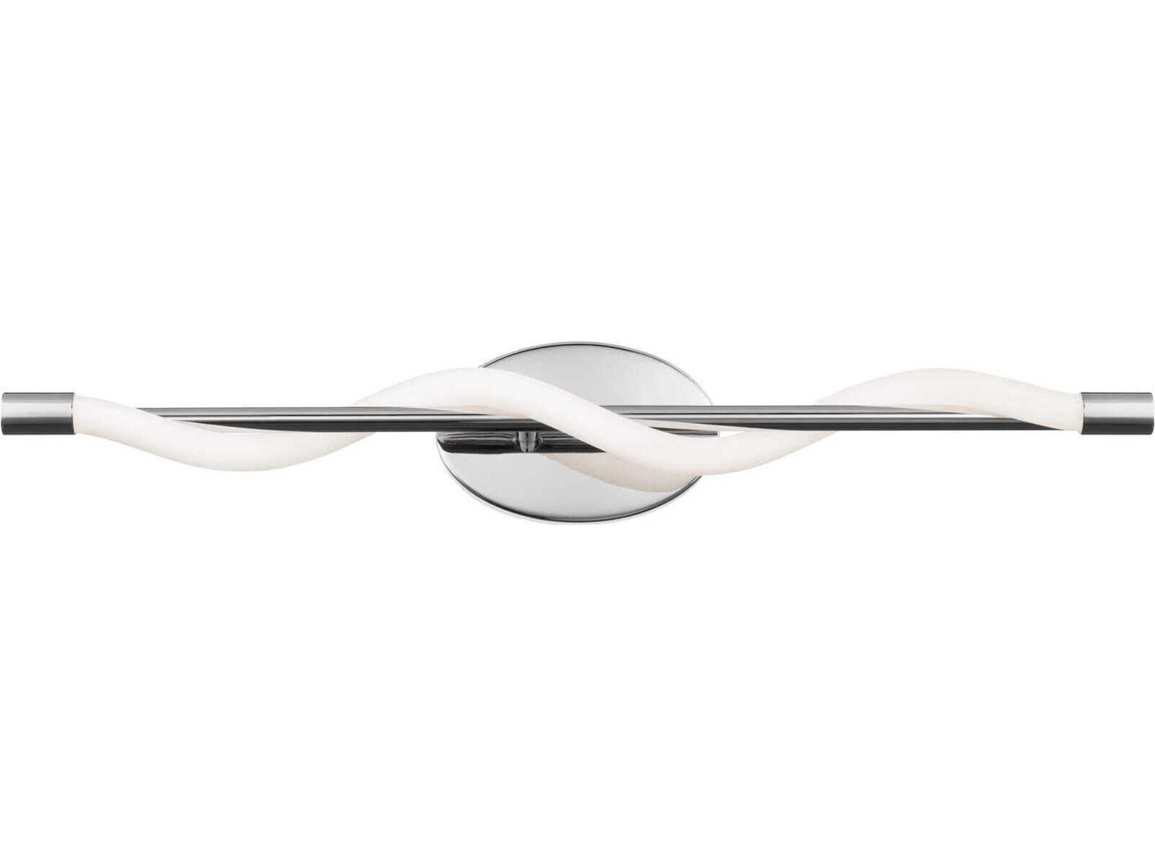 dweLED by WAC Lighting Jasmine 1-Light Chrome LED Vanity Light