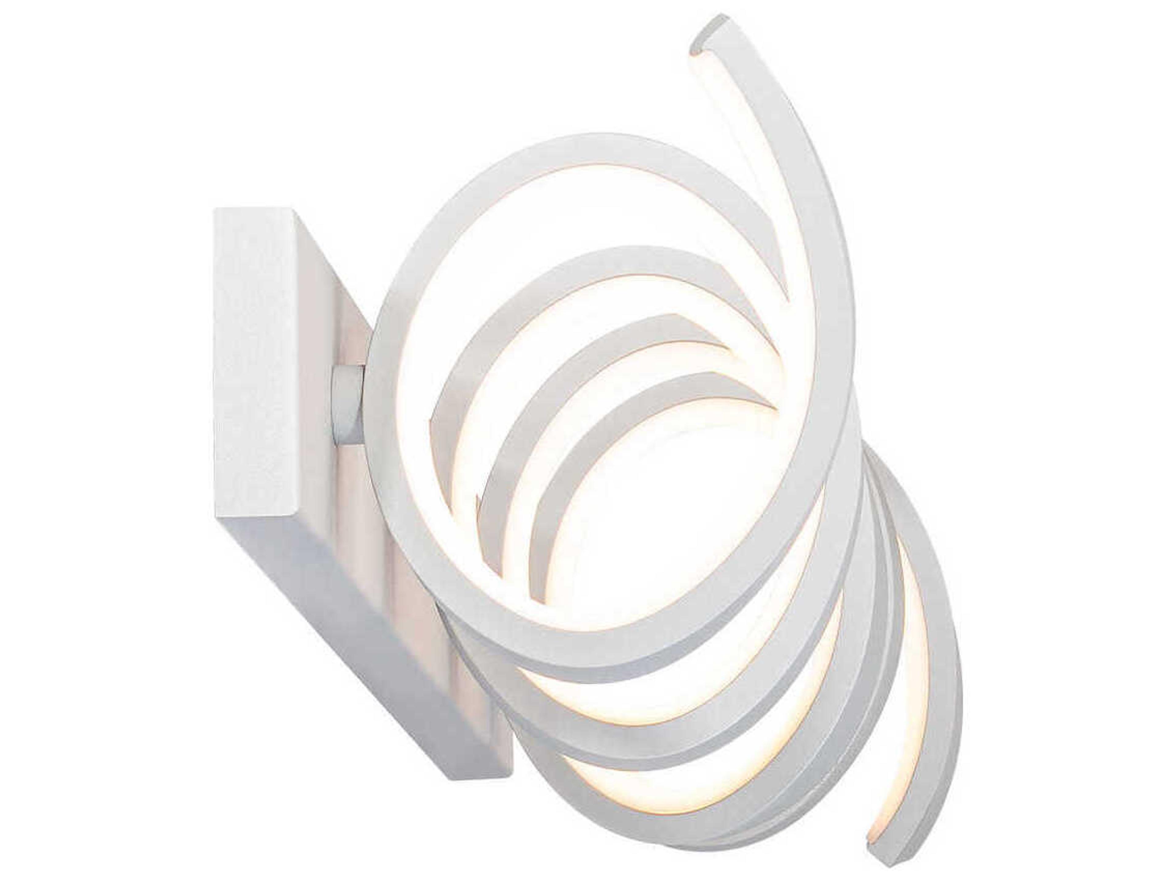 dweLED by WAC Lighting Marques 1-Light Titanium Silver LED Vanity Light