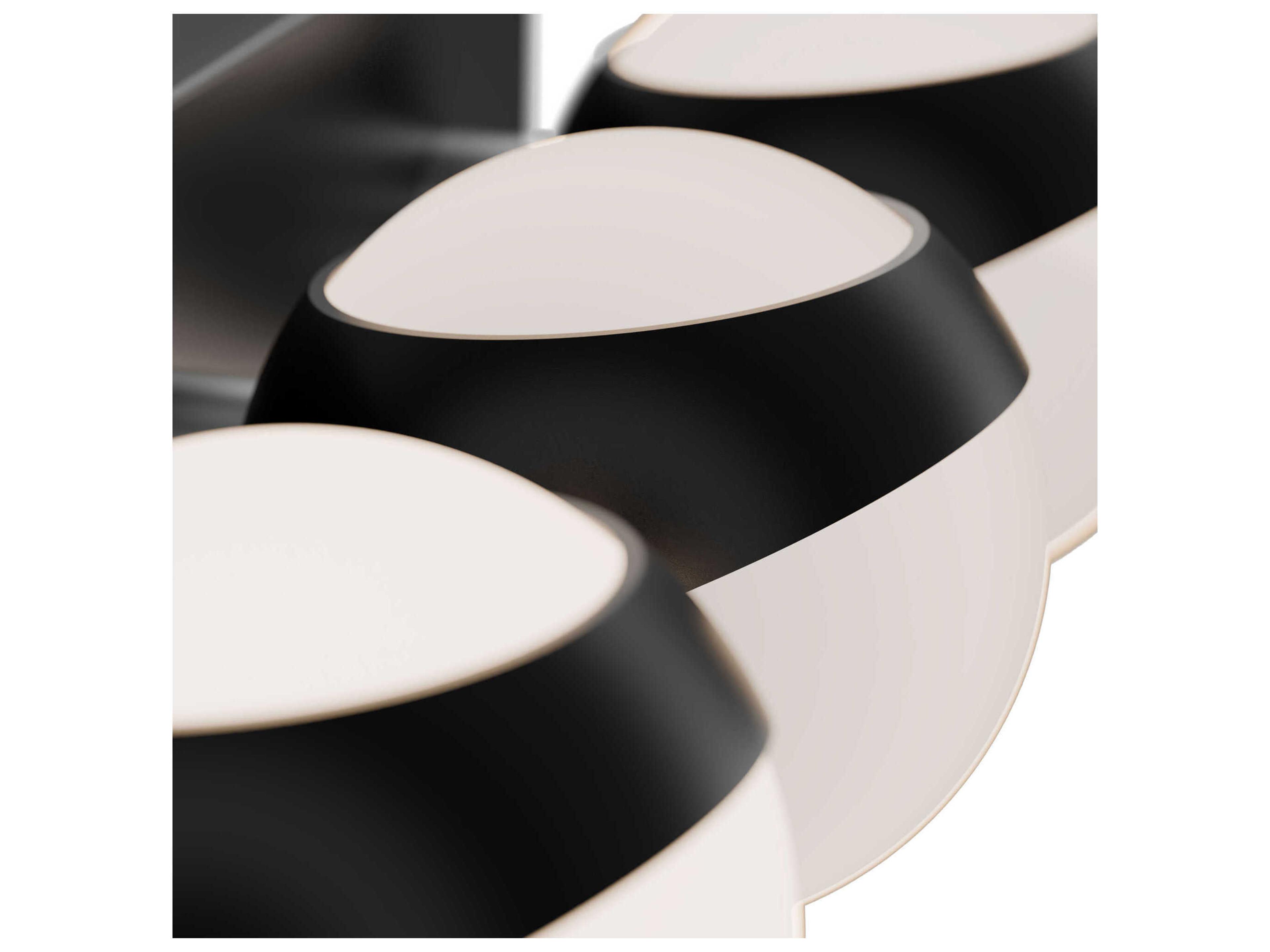 dweLED by WAC Lighting Tripoli 3-Light Black Vanity Light