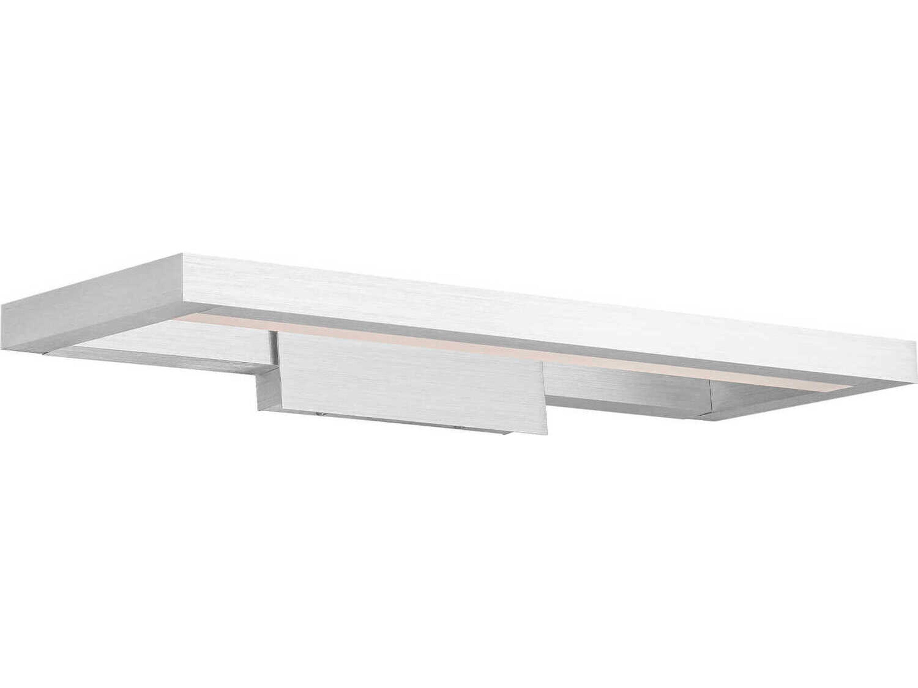 dweLED by WAC Lighting View 1-Light Black LED Vanity Light