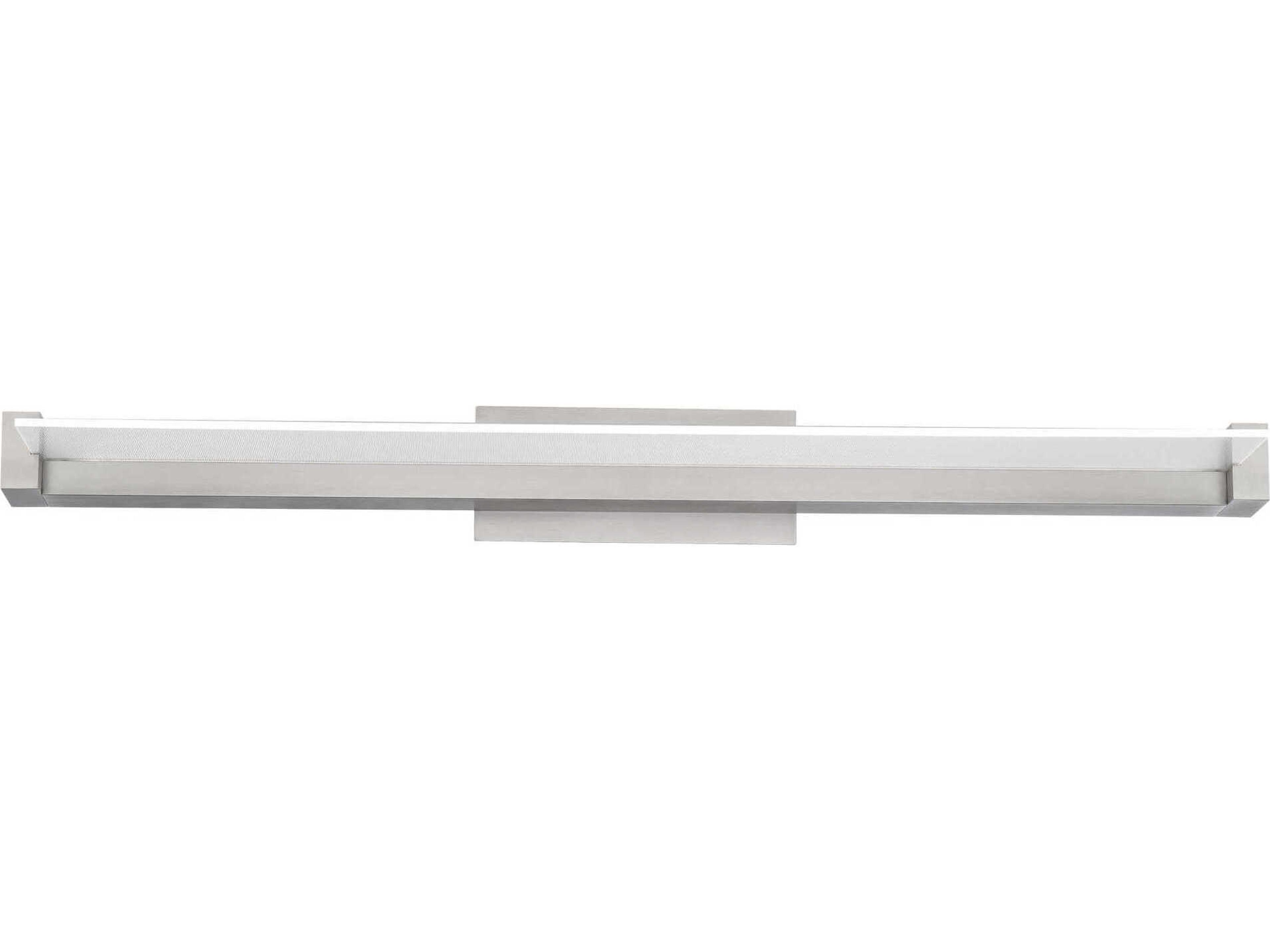 dweLED by WAC Lighting Spectre 1-Light Brushed Nickel LED Vanity Light