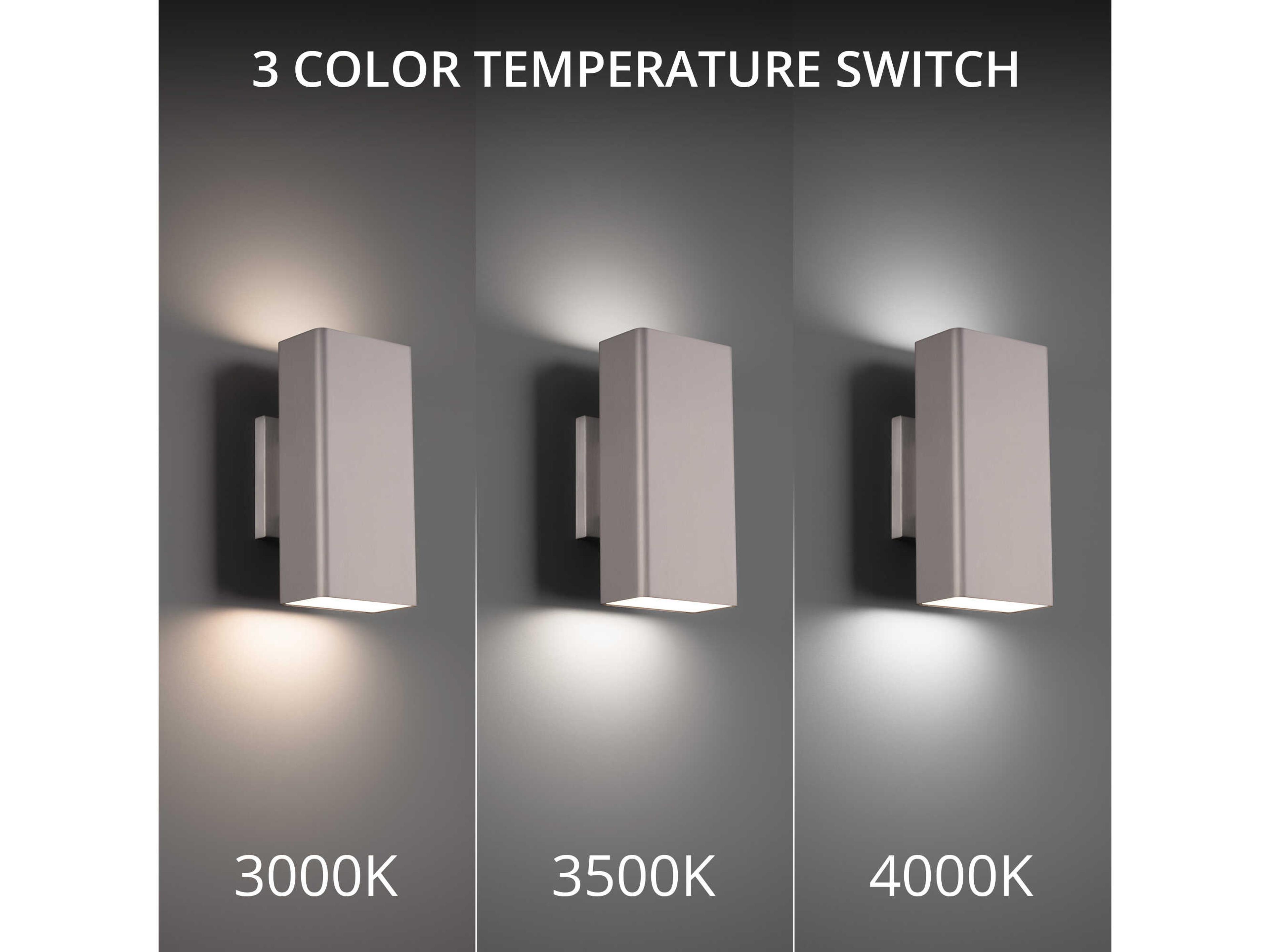 dweLED by WAC Lighting Edgey 2 - Light Outdoor Wall Light