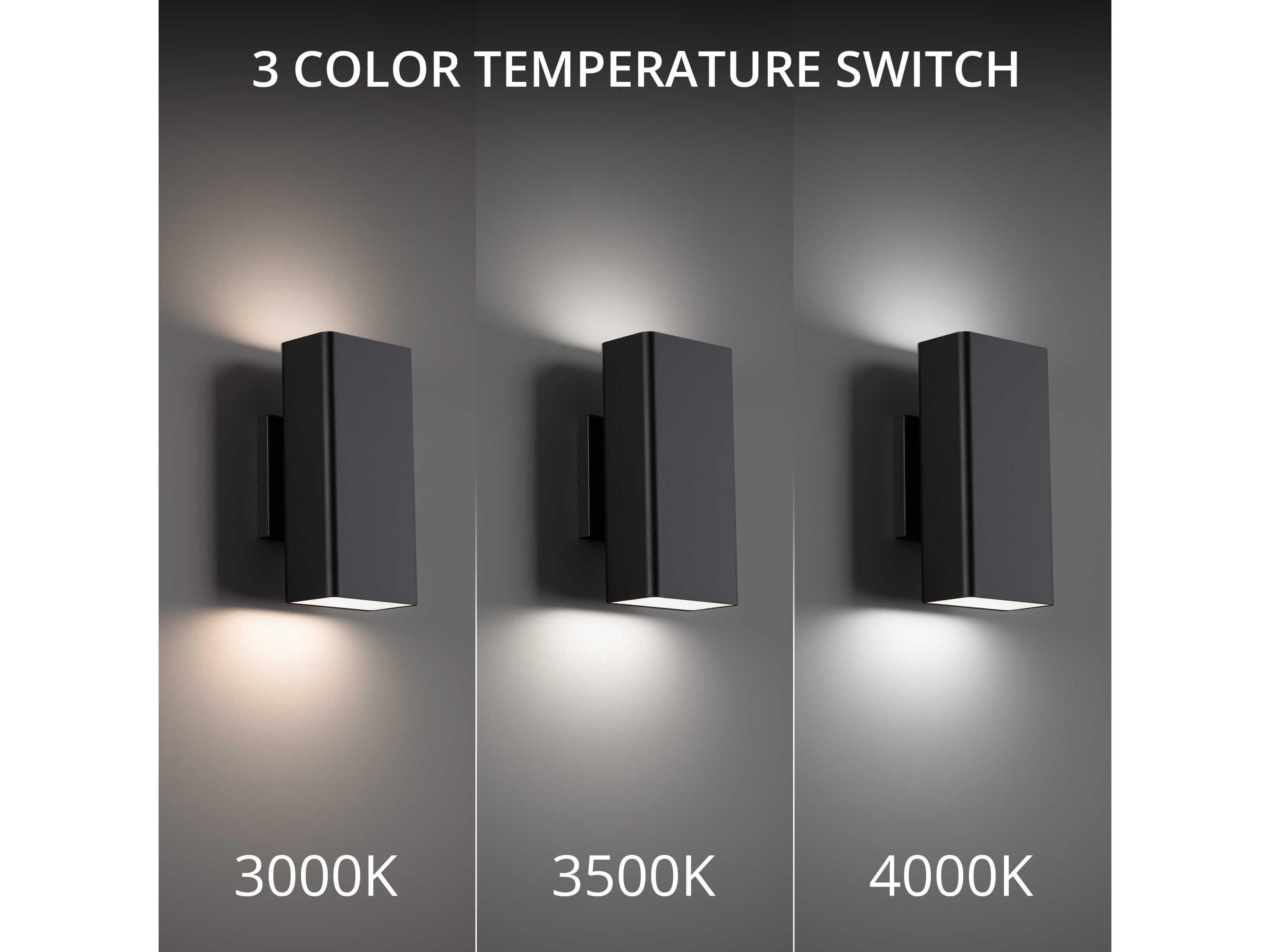 dweLED by WAC Lighting Edgey 2 - Light Outdoor Wall Light