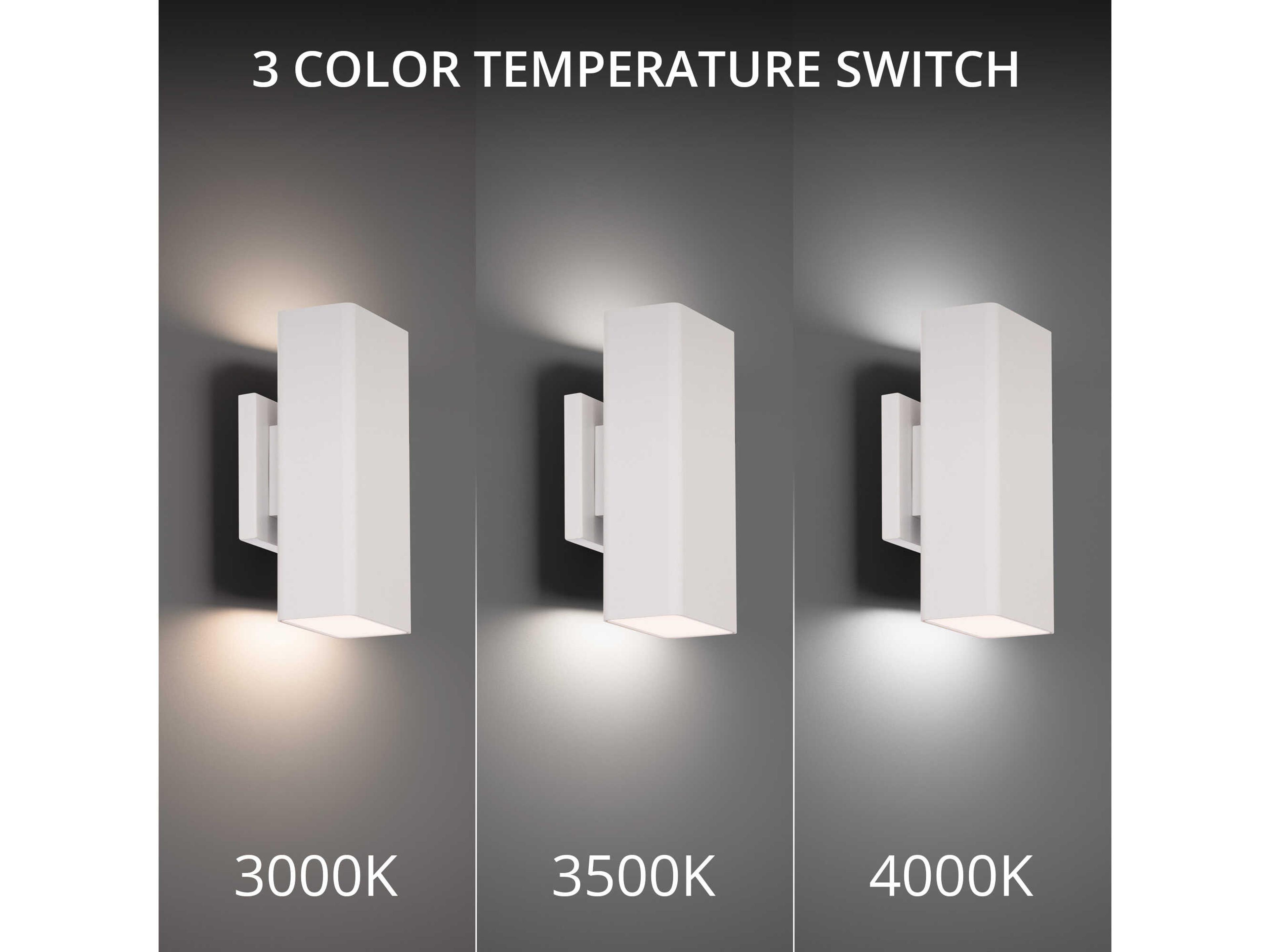 dweLED by WAC Lighting Edgey 2 - Light Outdoor Wall Light