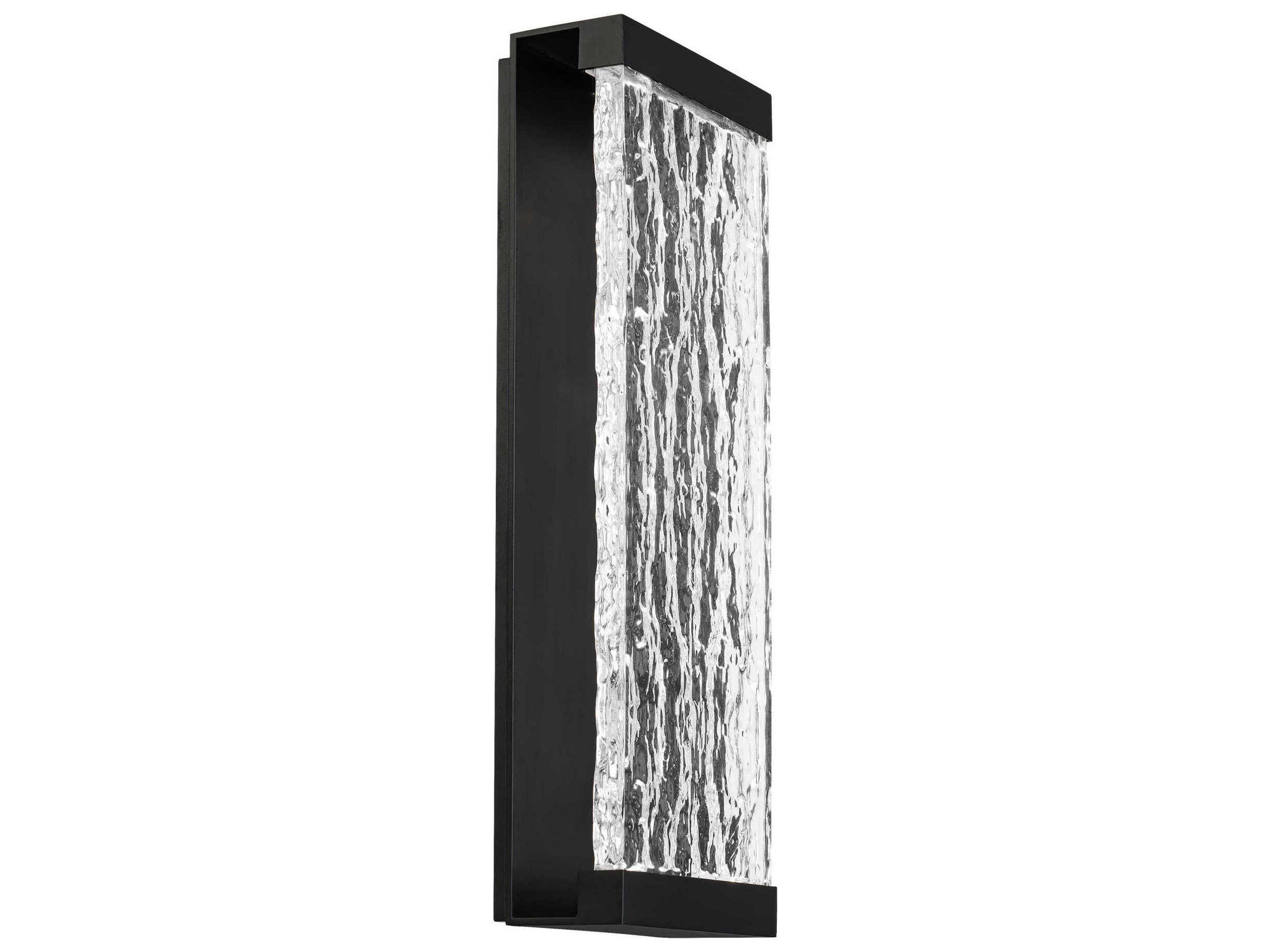 Fusion 20 Inch LED Outdoor Wall Light Textured Black