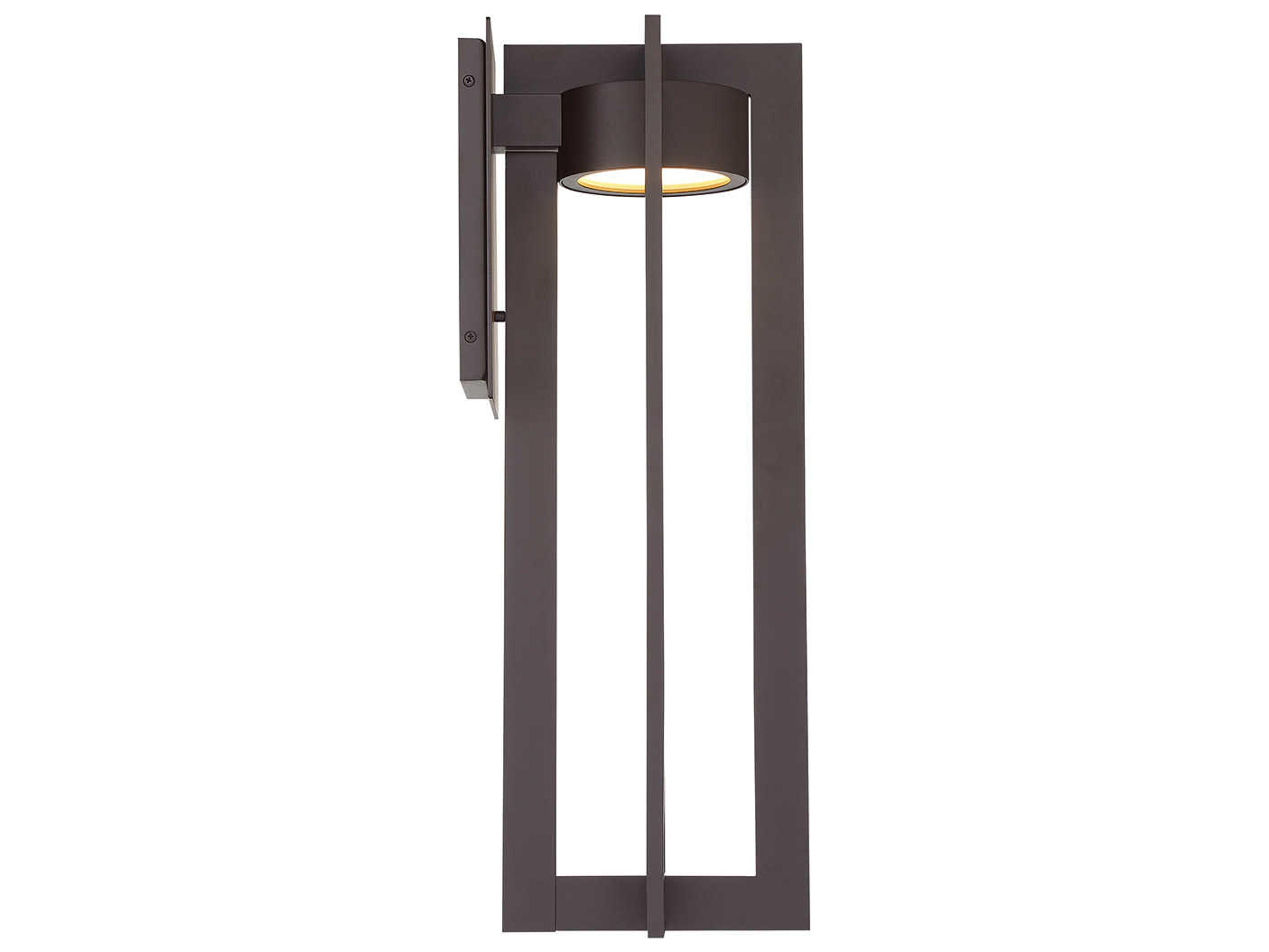 dweLED by WAC Lighting Chamber 1 - Light LED Outdoor Wall Light