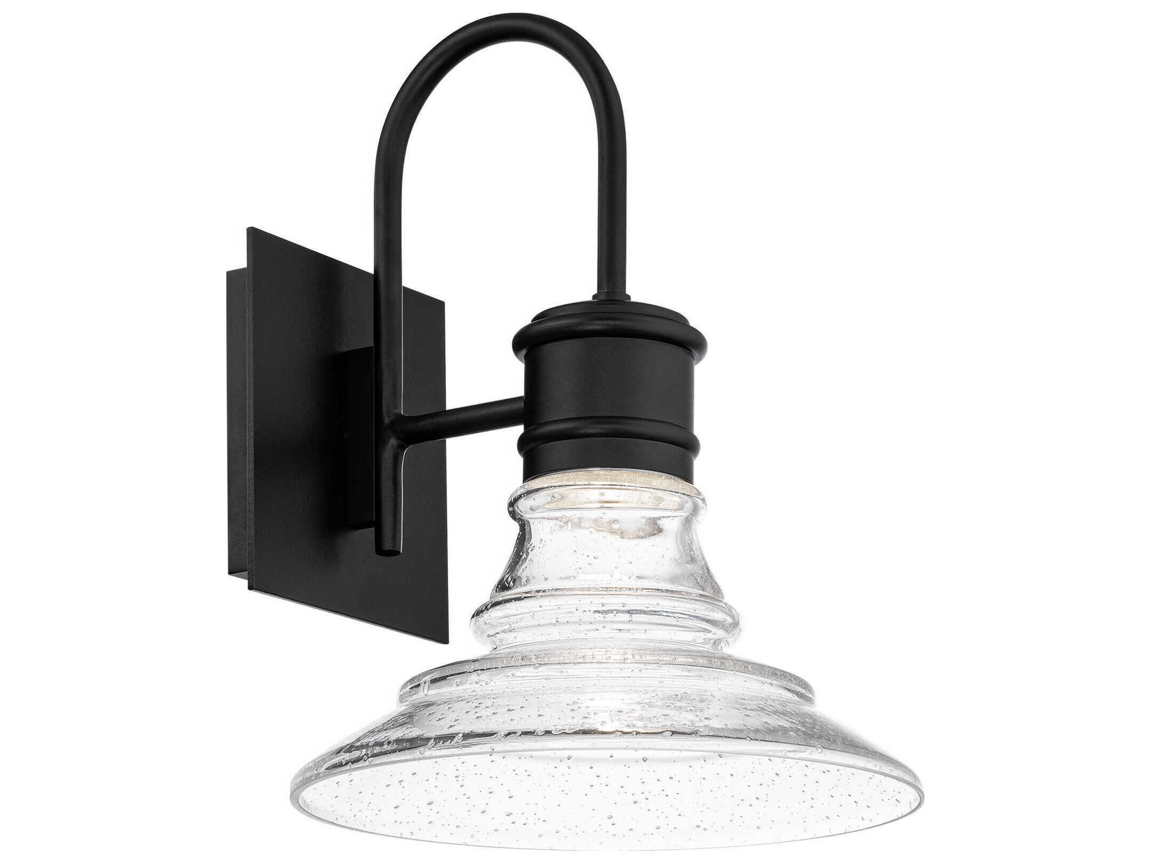 Nantucket LED Outdoor Wall Light Black