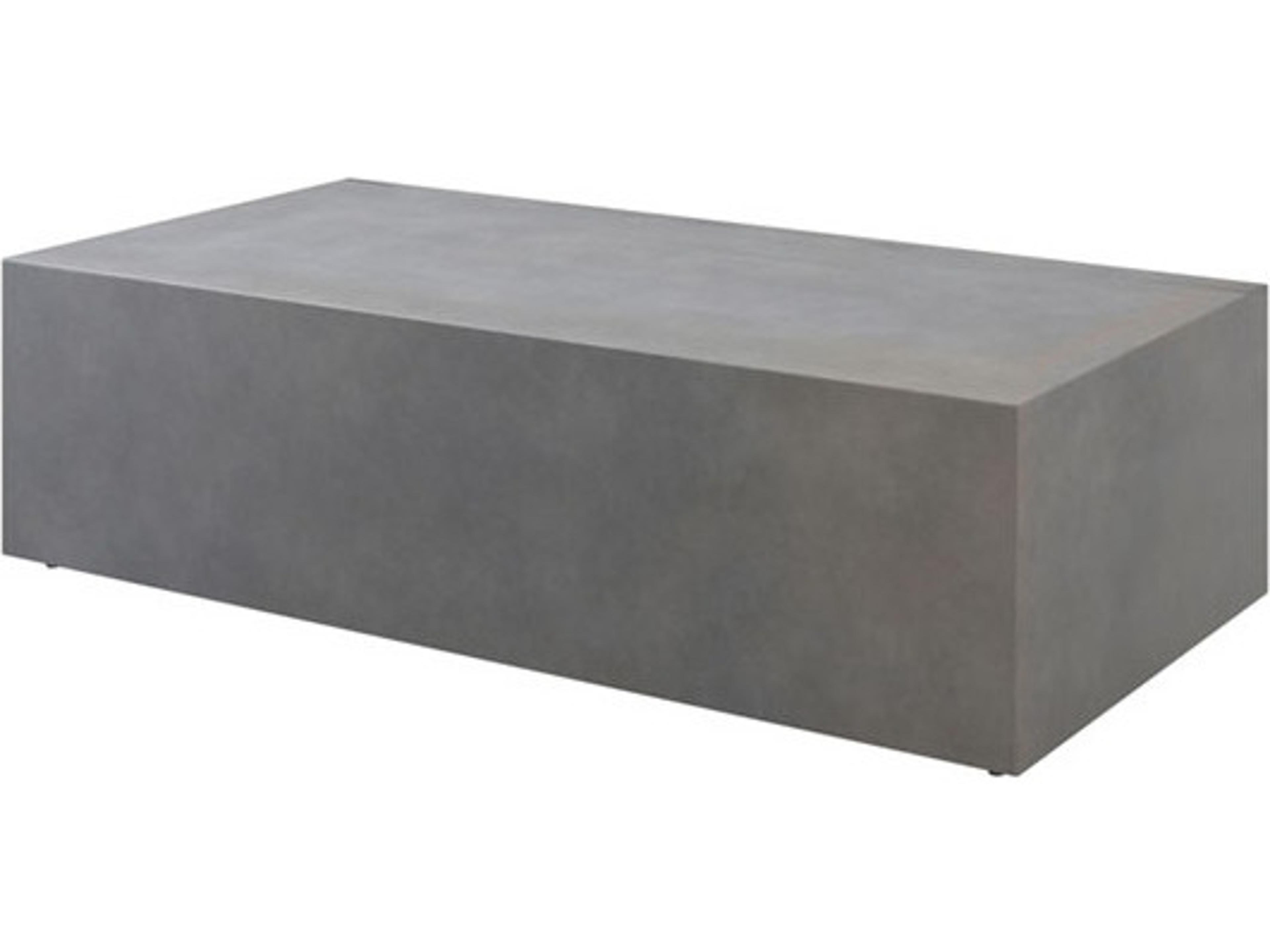 Bellino Aluminum Rectangular Outdoor Patio Coffee Table