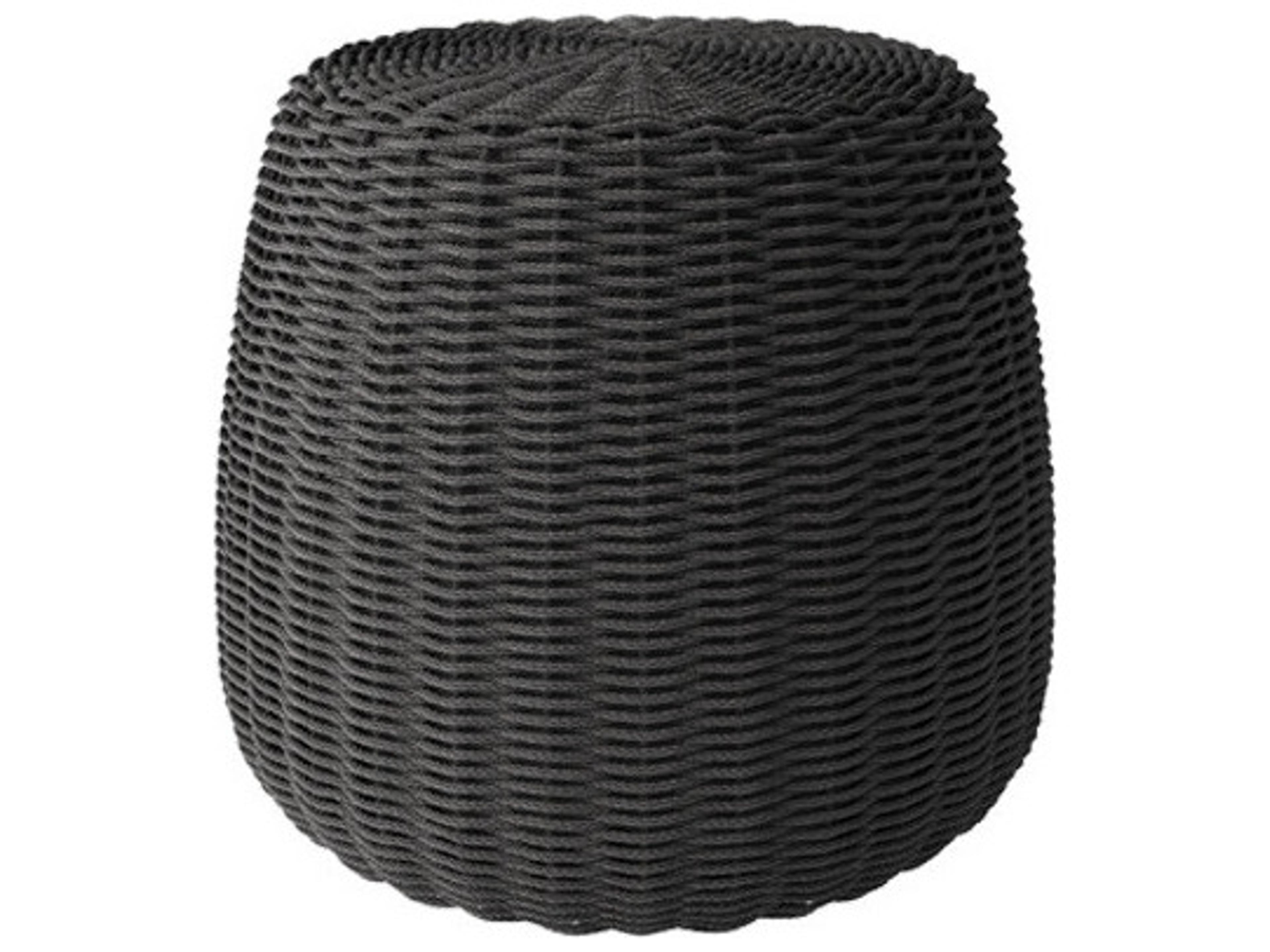 Ebel Cloud Woven Small Pouf