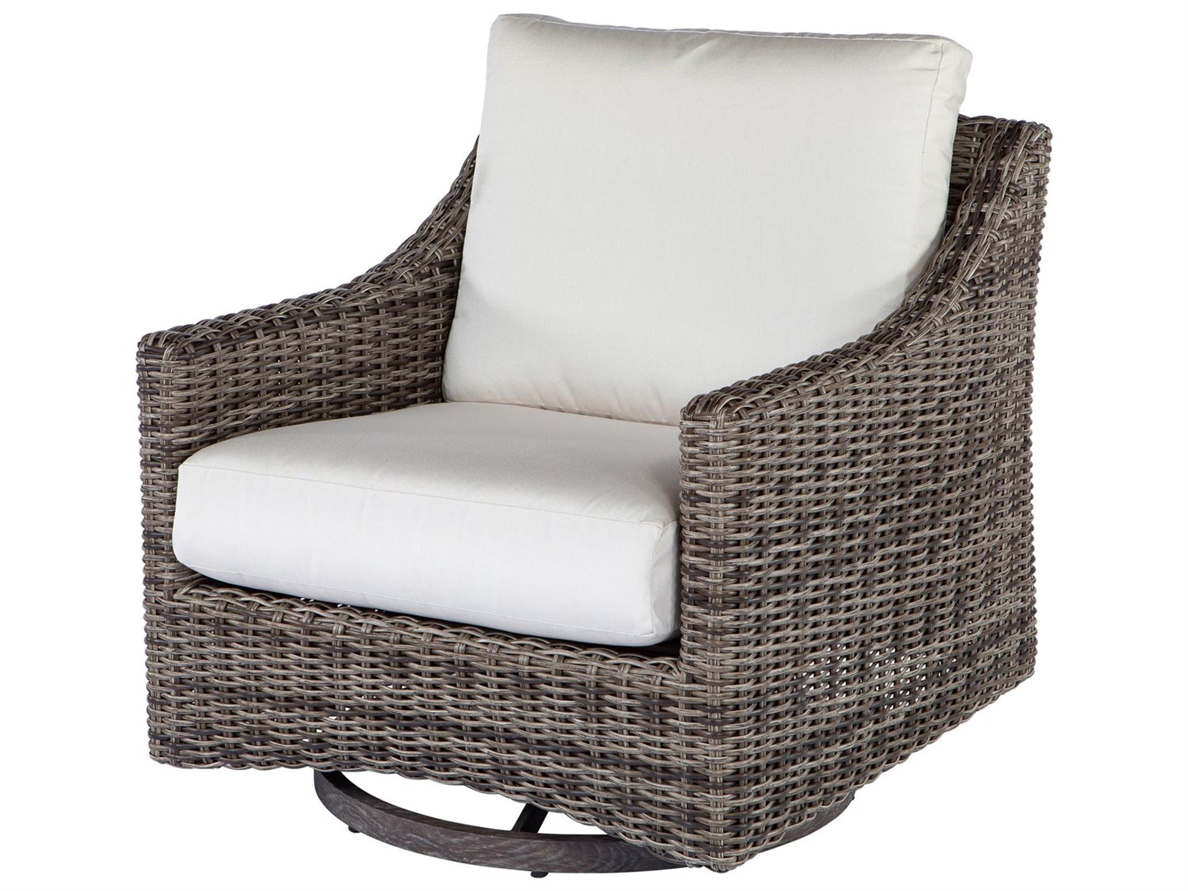 Avallon Wicker Swivel Glider Outdoor Lounge Chair