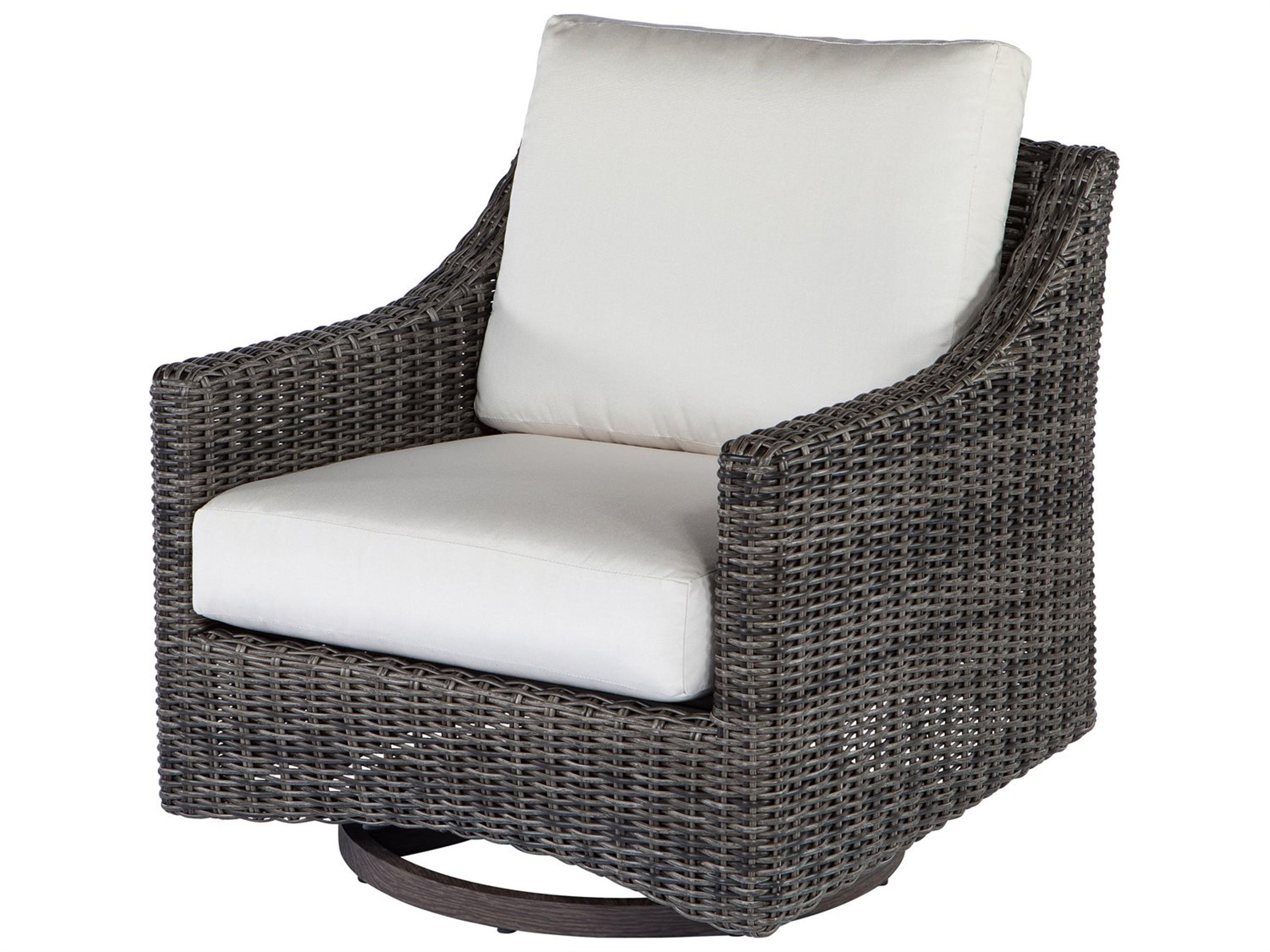 Ebel Avallon Wicker Swivel Glider Outdoor Lounge Chair