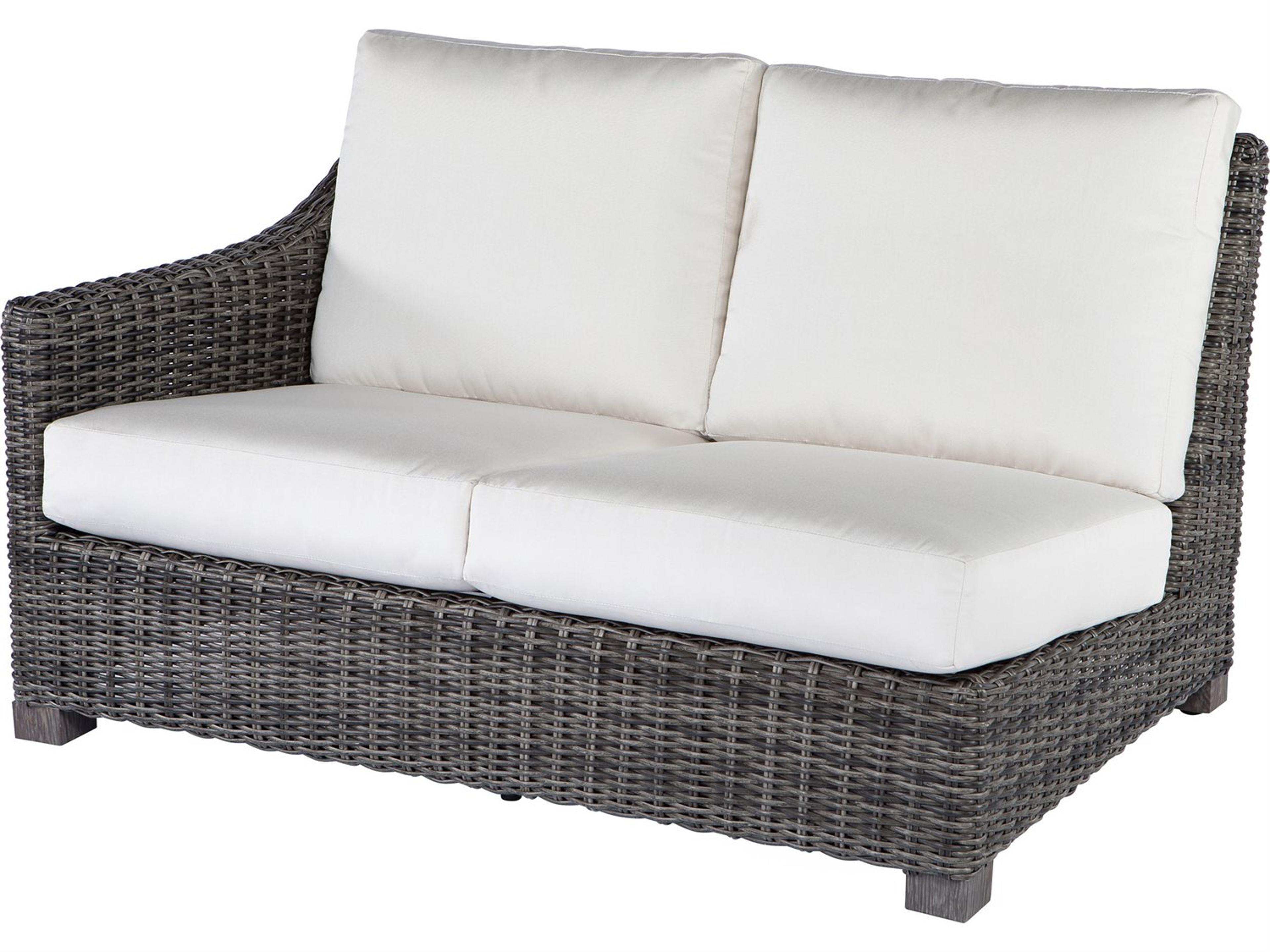 Ebel Avallon Wicker Right Arm Patio Loveseat