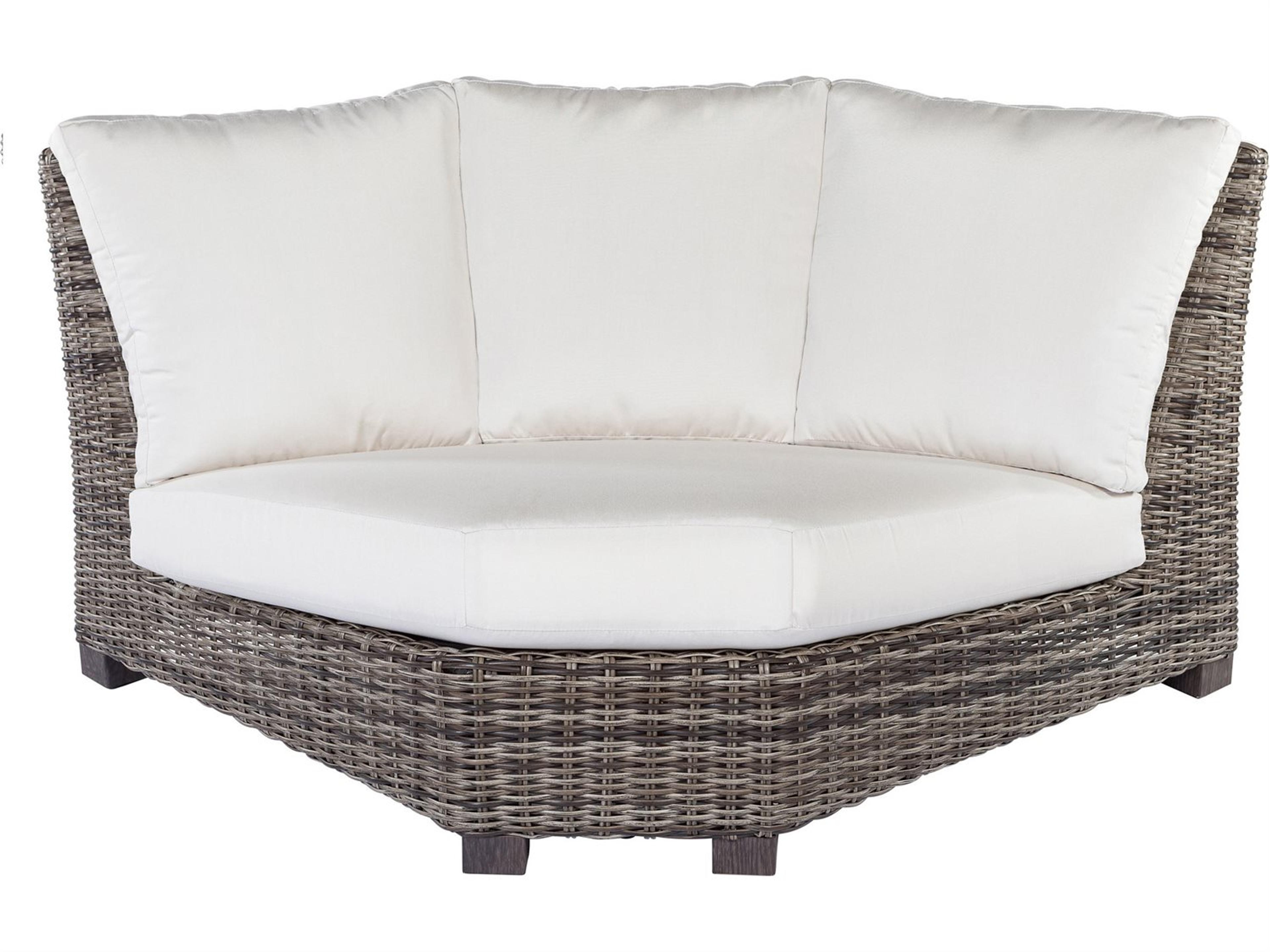 Avallon Wicker Curved Corner Sectional Outdoor Furniture