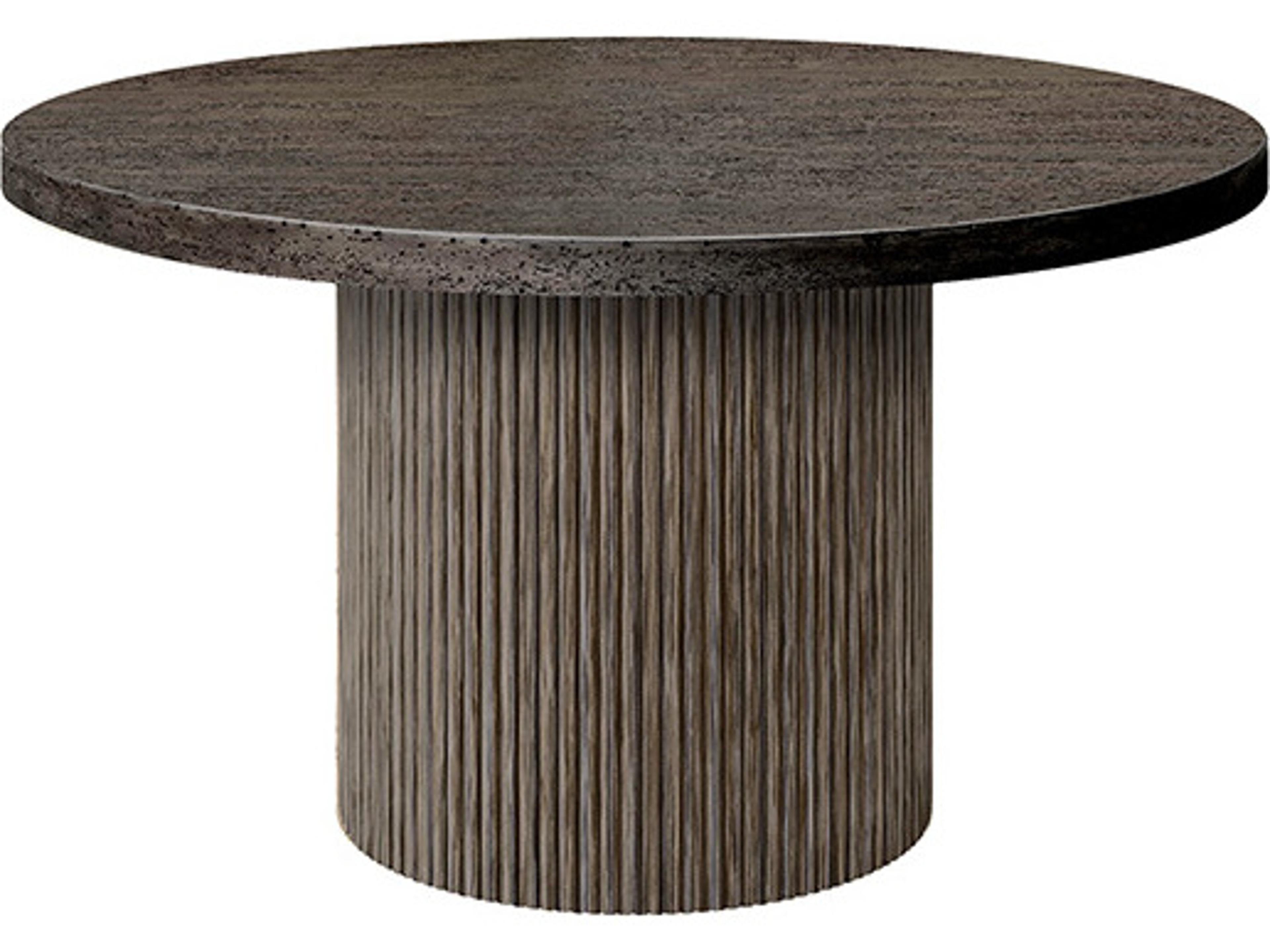 Ebel Pompano Poly Stone Round Dining Table Top