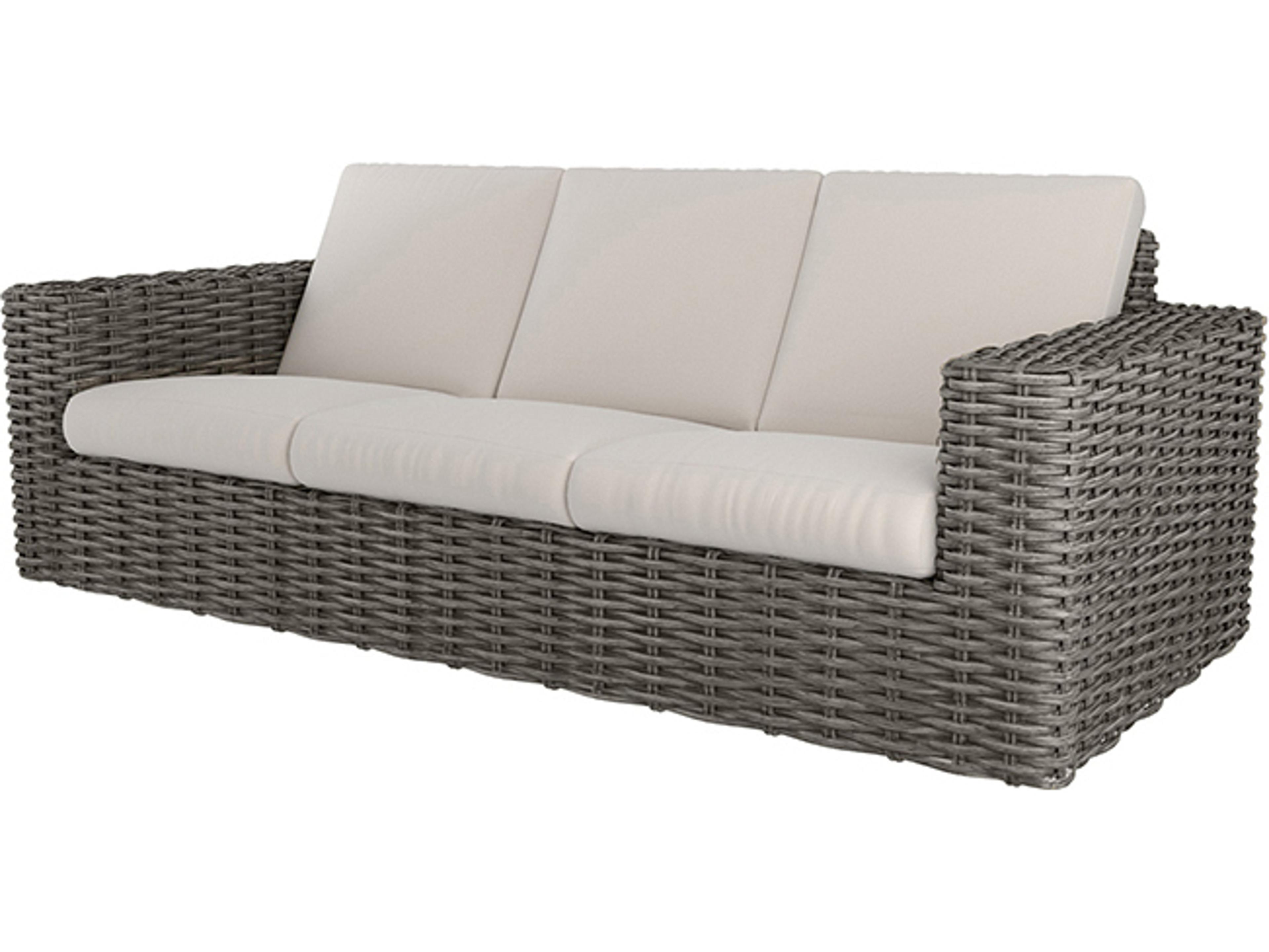Mia Cushion Wicker Outdoor Patio Sofa