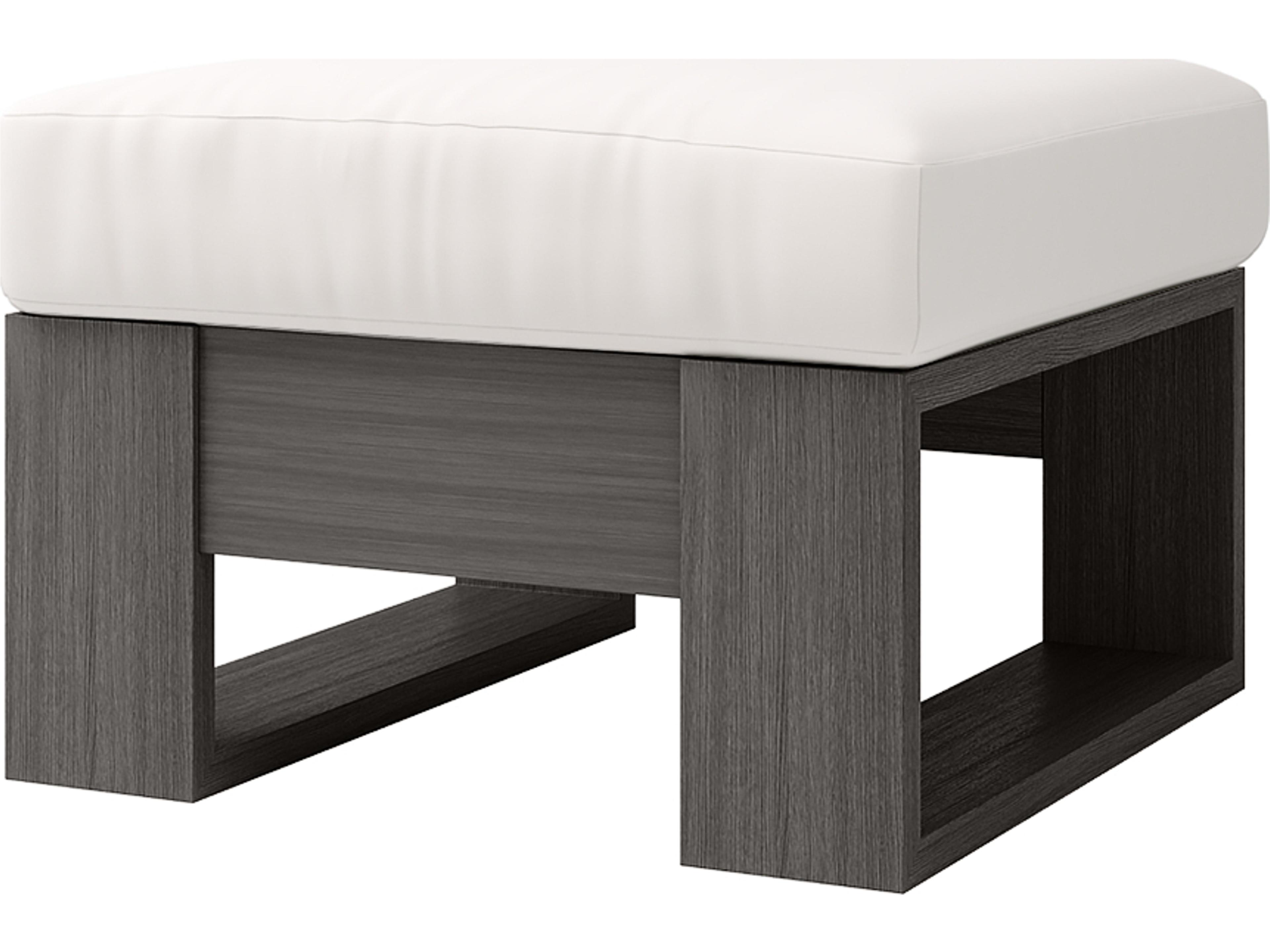 Ebel Novara Aluminum Outdoor Ottoman