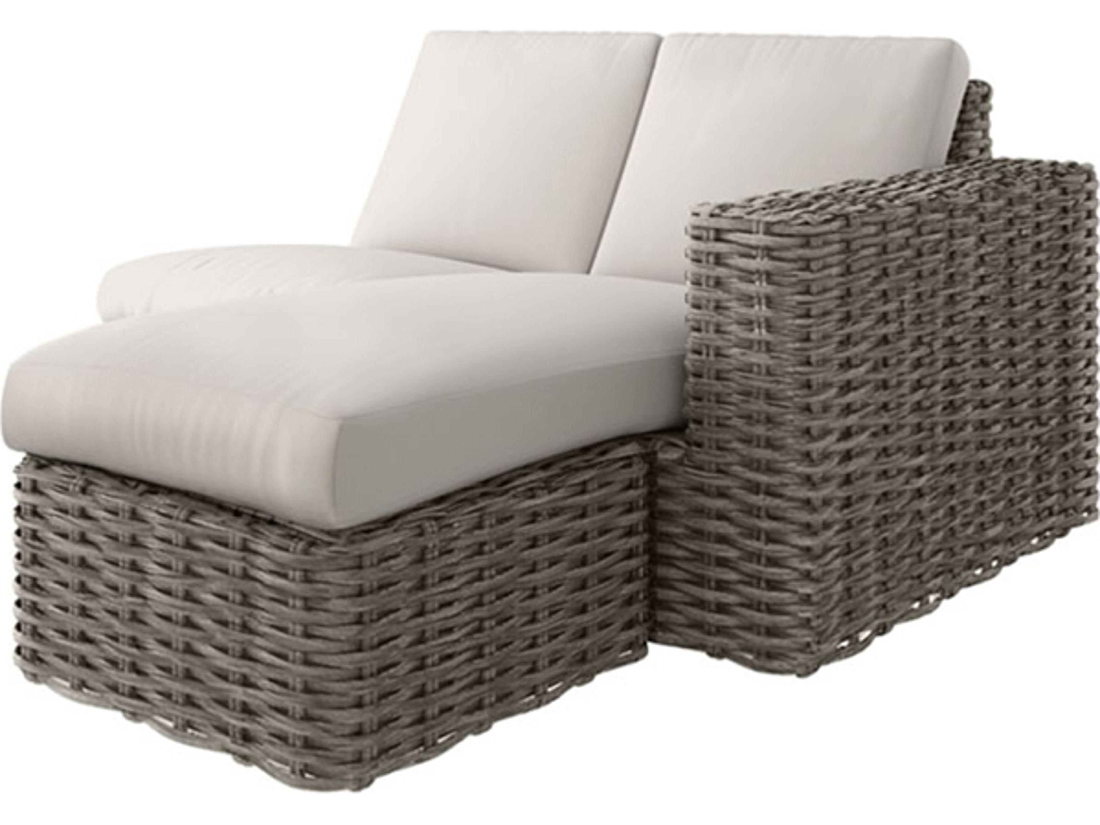 Laurent Adjustable Chaise Lounge All-Weather Wicker