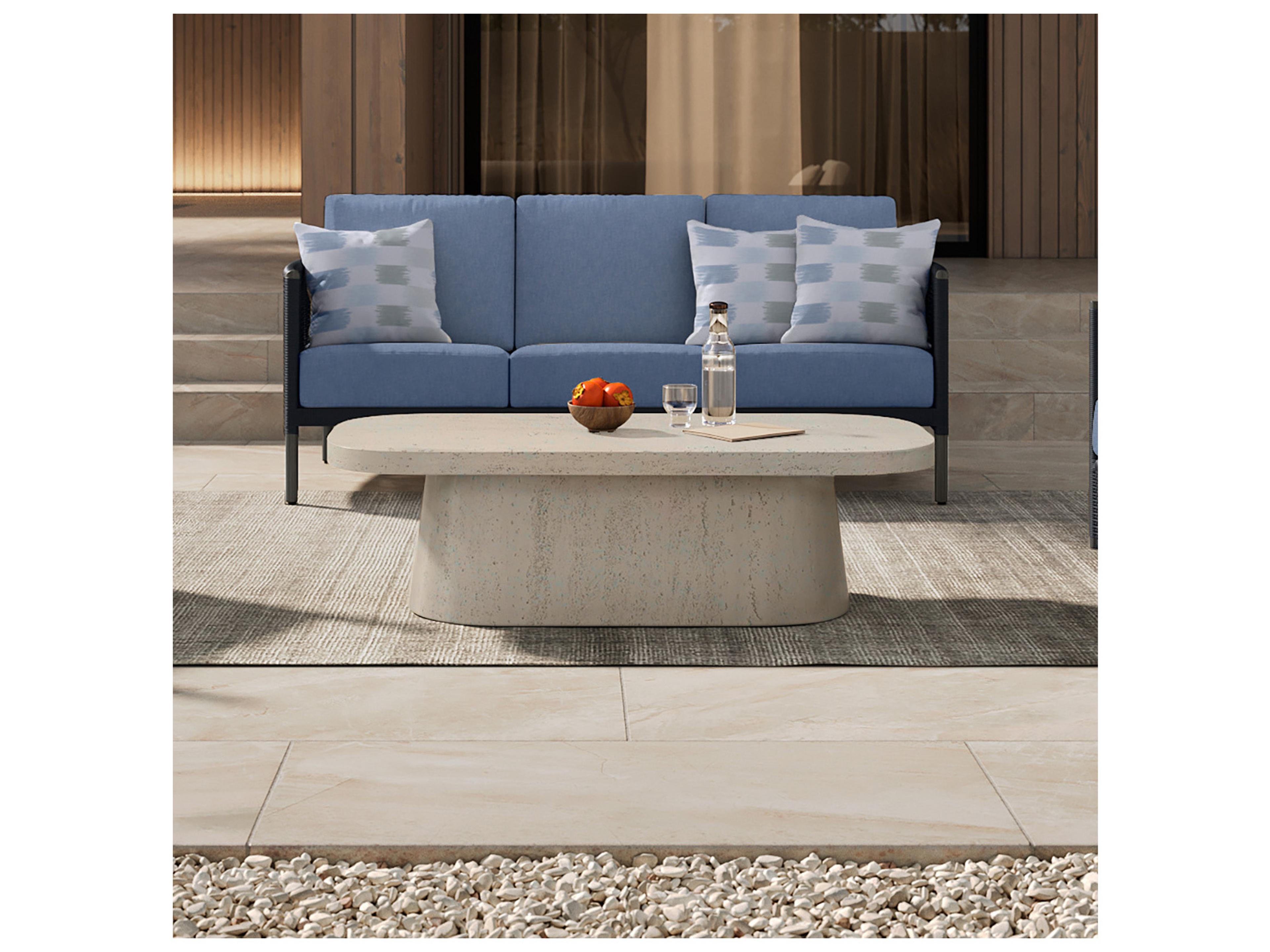 Ebel Orleans Aluminum Outdoor Sofa