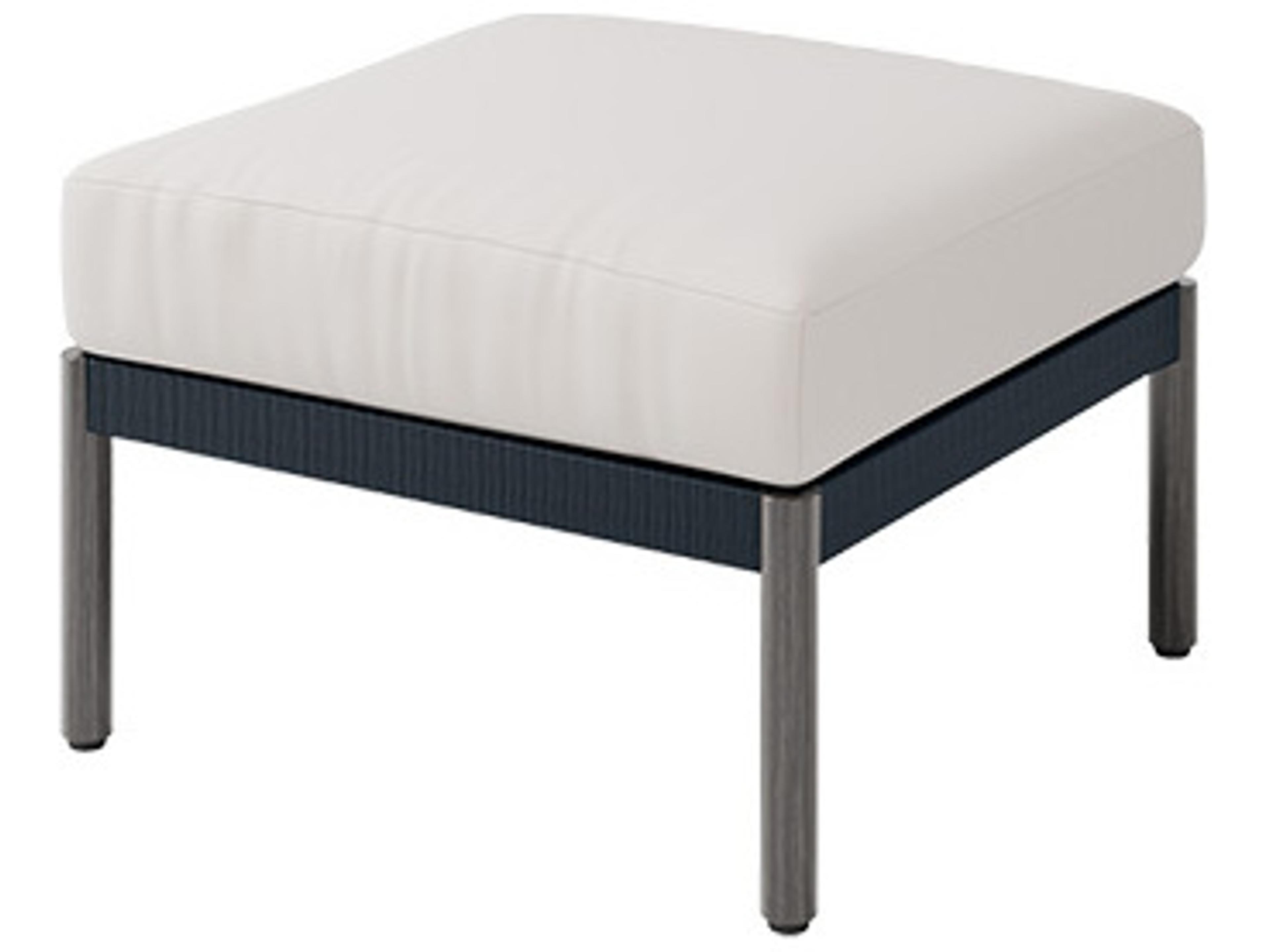 Ebel Orleans Aluminum Patio Ottoman