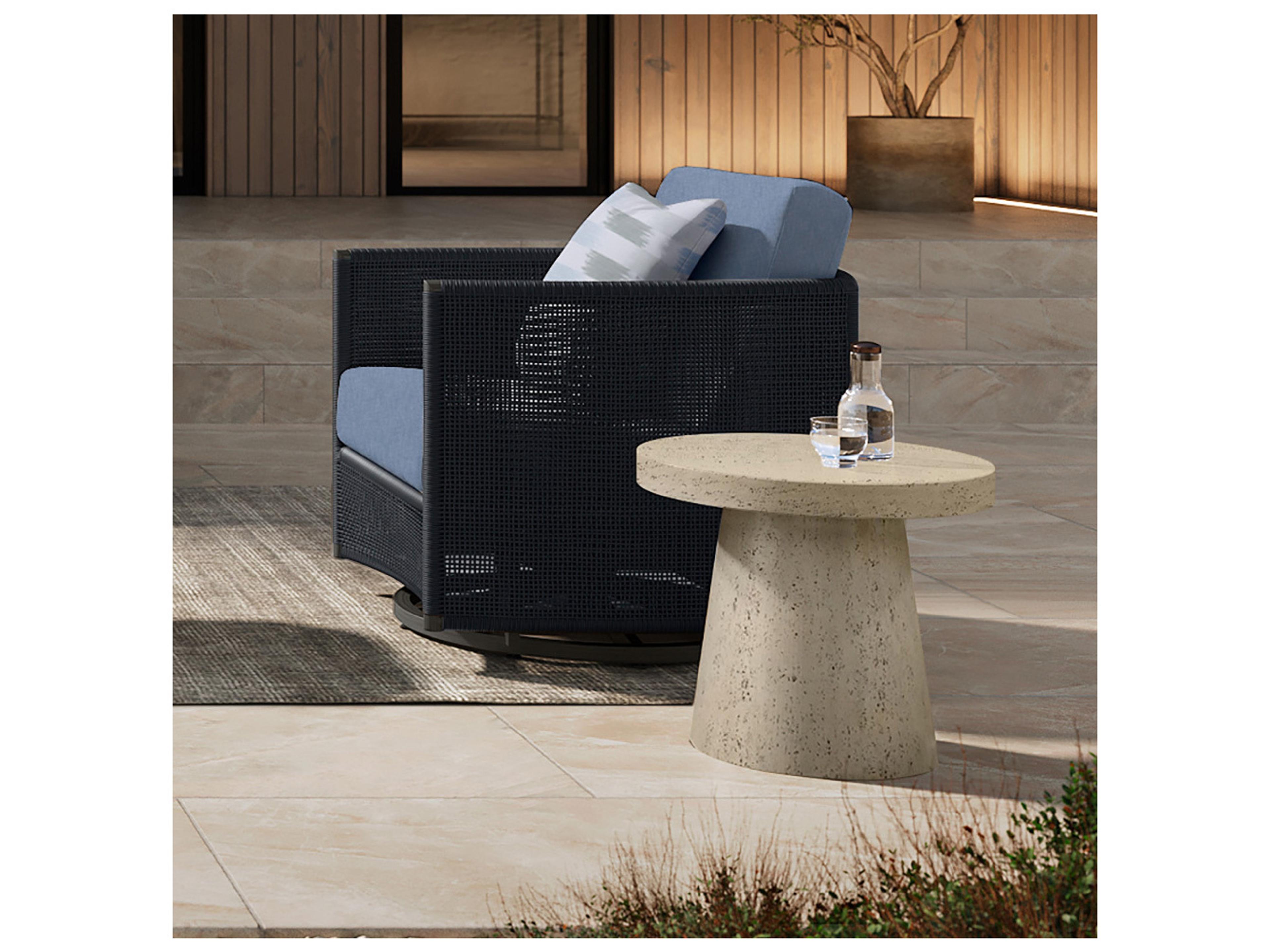 Ebel Orleans Aluminum Swivel Glider Patio Lounge Chair