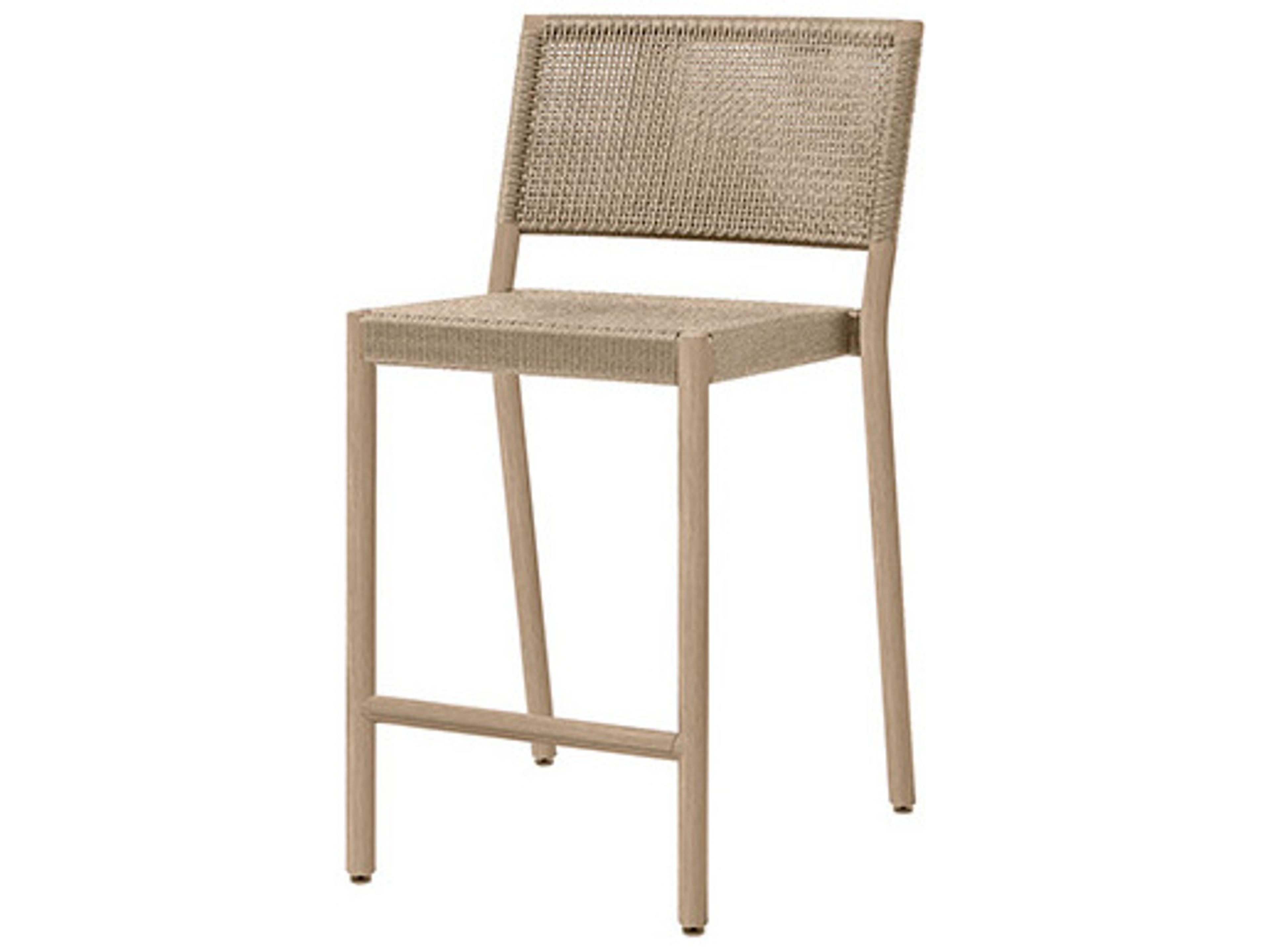 Orleans Aluminum Stackable Counter Height Armless Stool