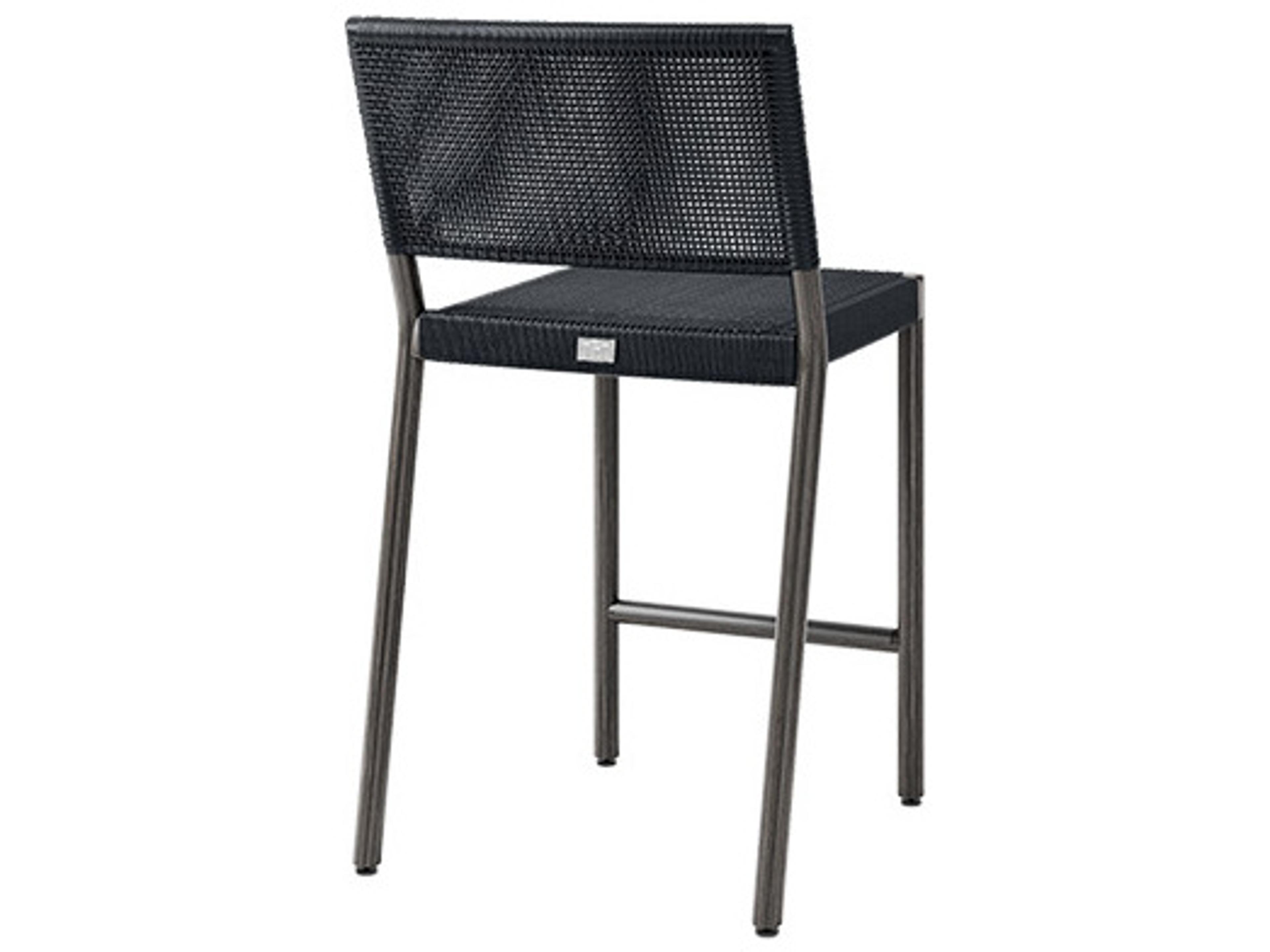 Ebel Orleans Aluminum Stackable Counter Height Armless Stool