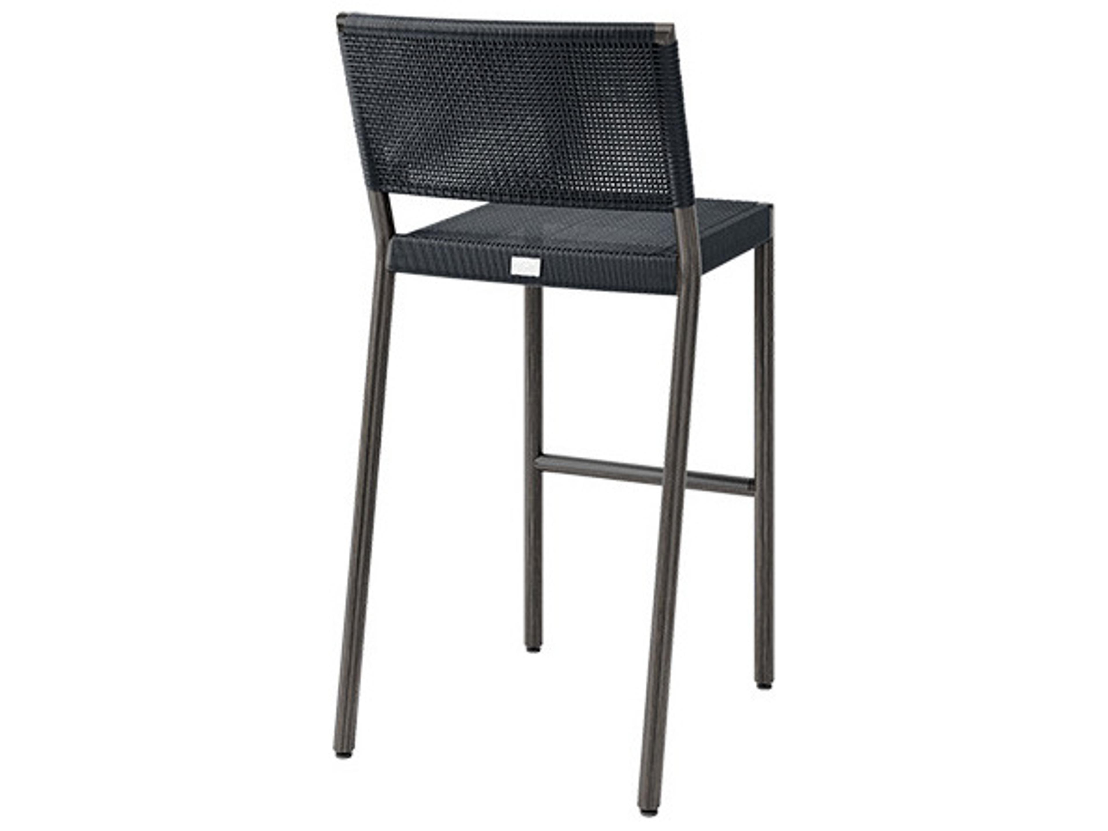 Ebel Orleans Aluminum Stackable Bar Height Armless Stool