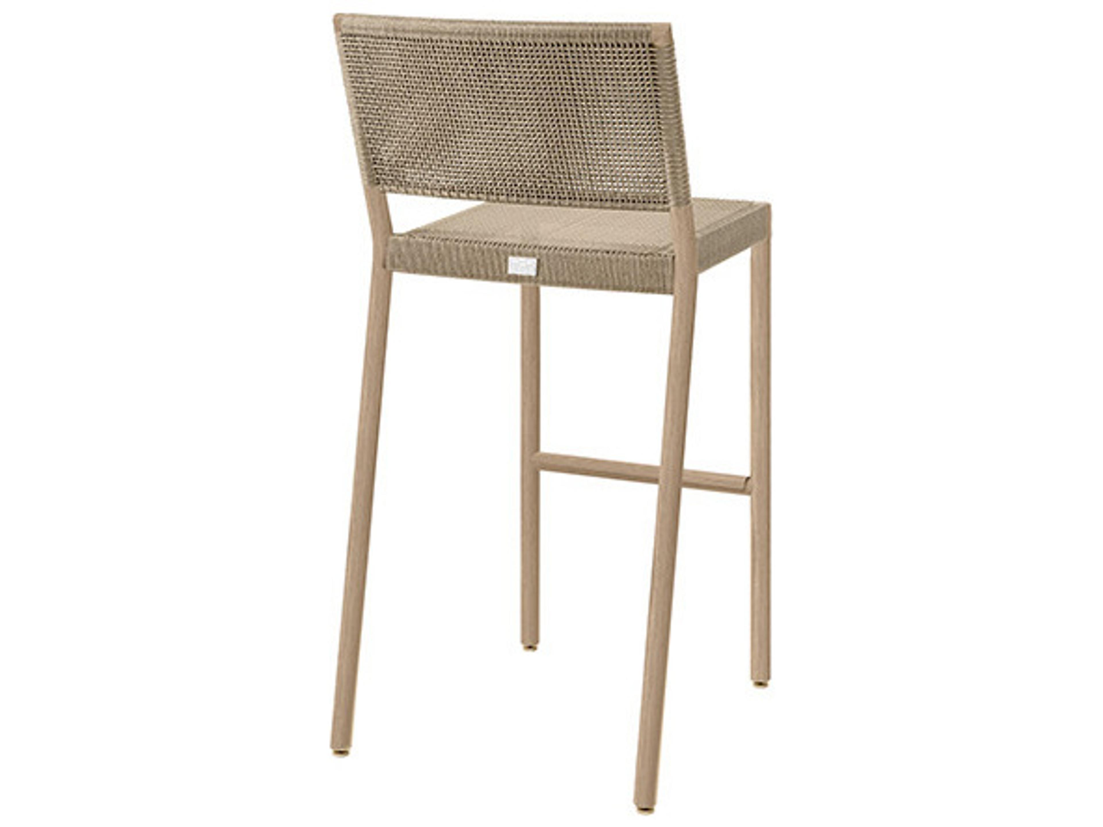 Ebel Orleans Aluminum Stackable Bar Height Armless Stool