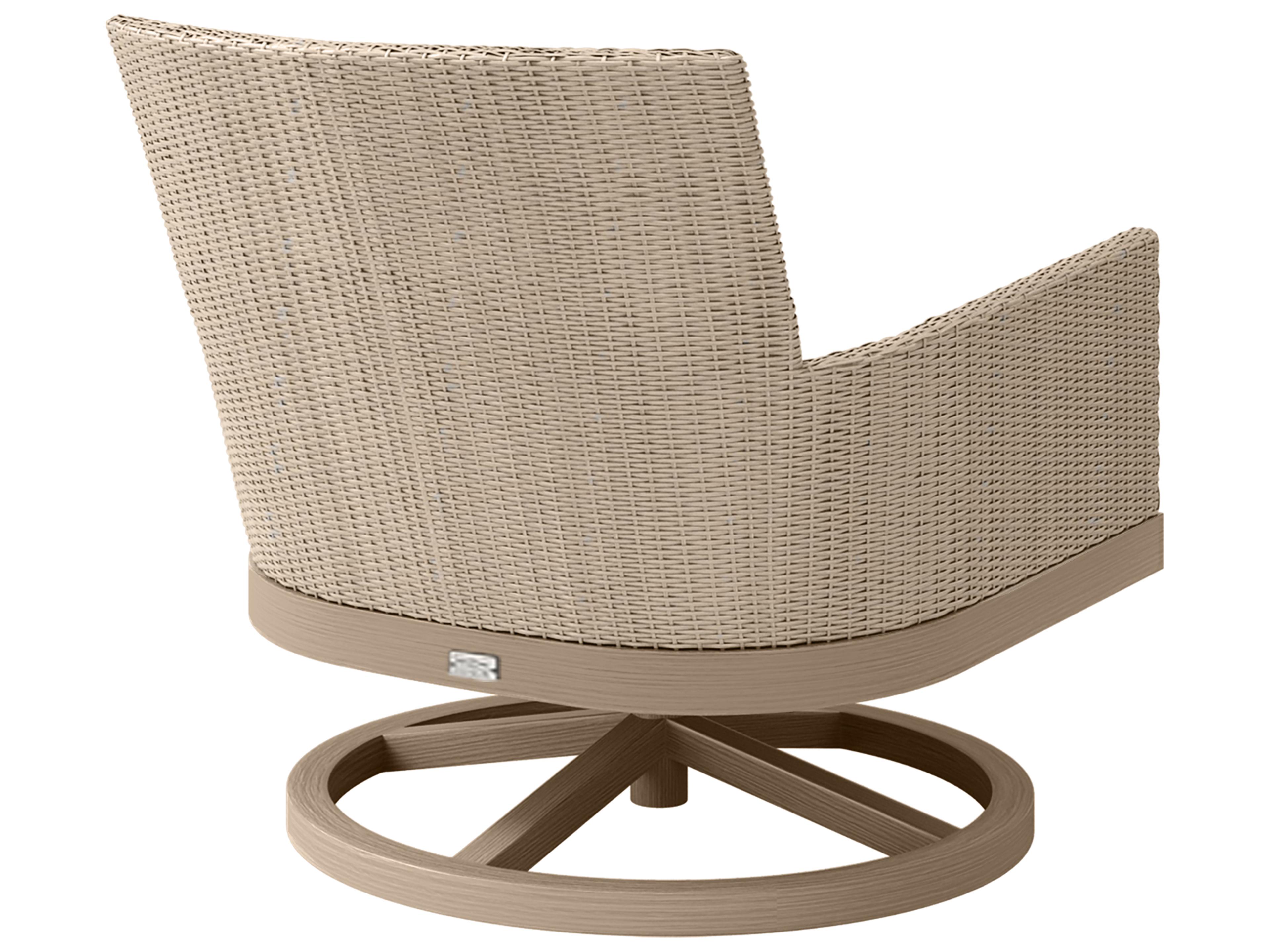 Ebel Siena Wicker Swivel Rocker Outdoor Patio Lounge Chair