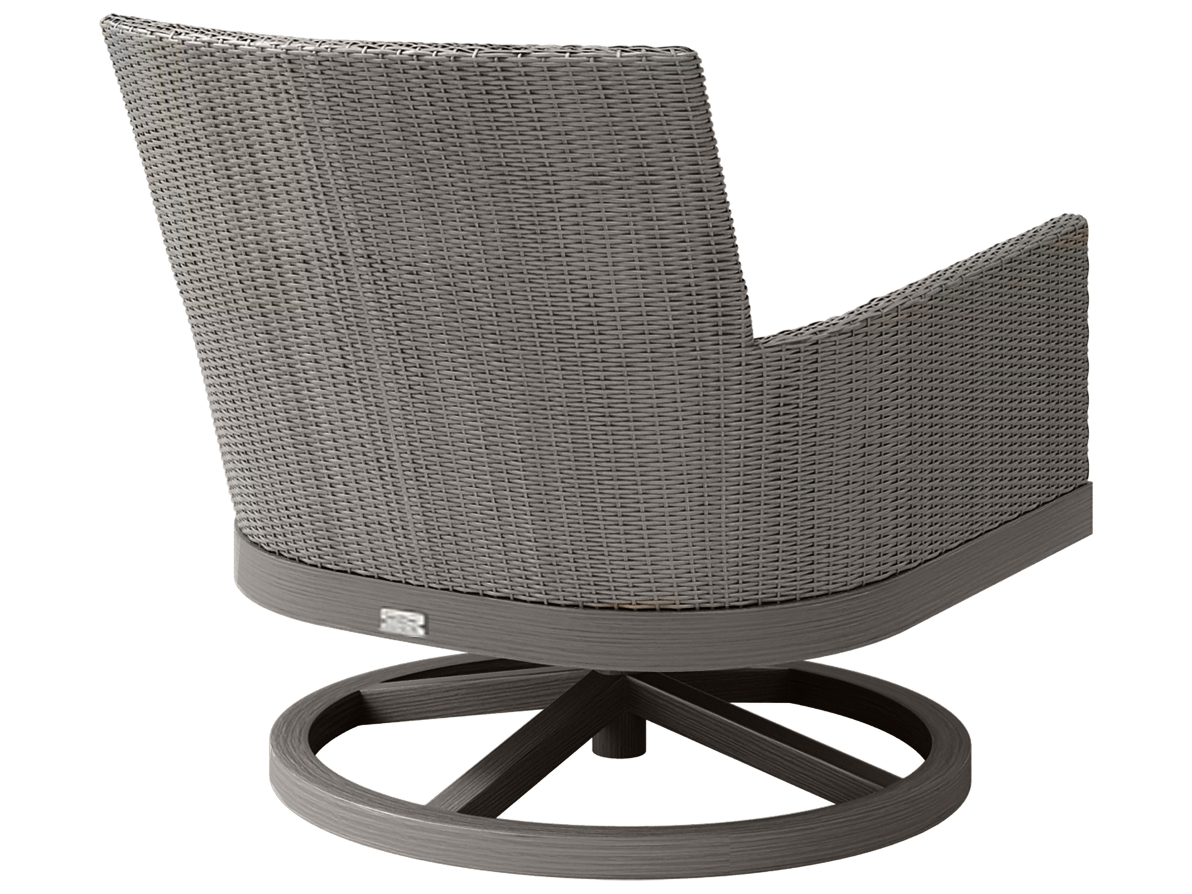 Ebel Siena Wicker Swivel Rocker Outdoor Patio Lounge Chair