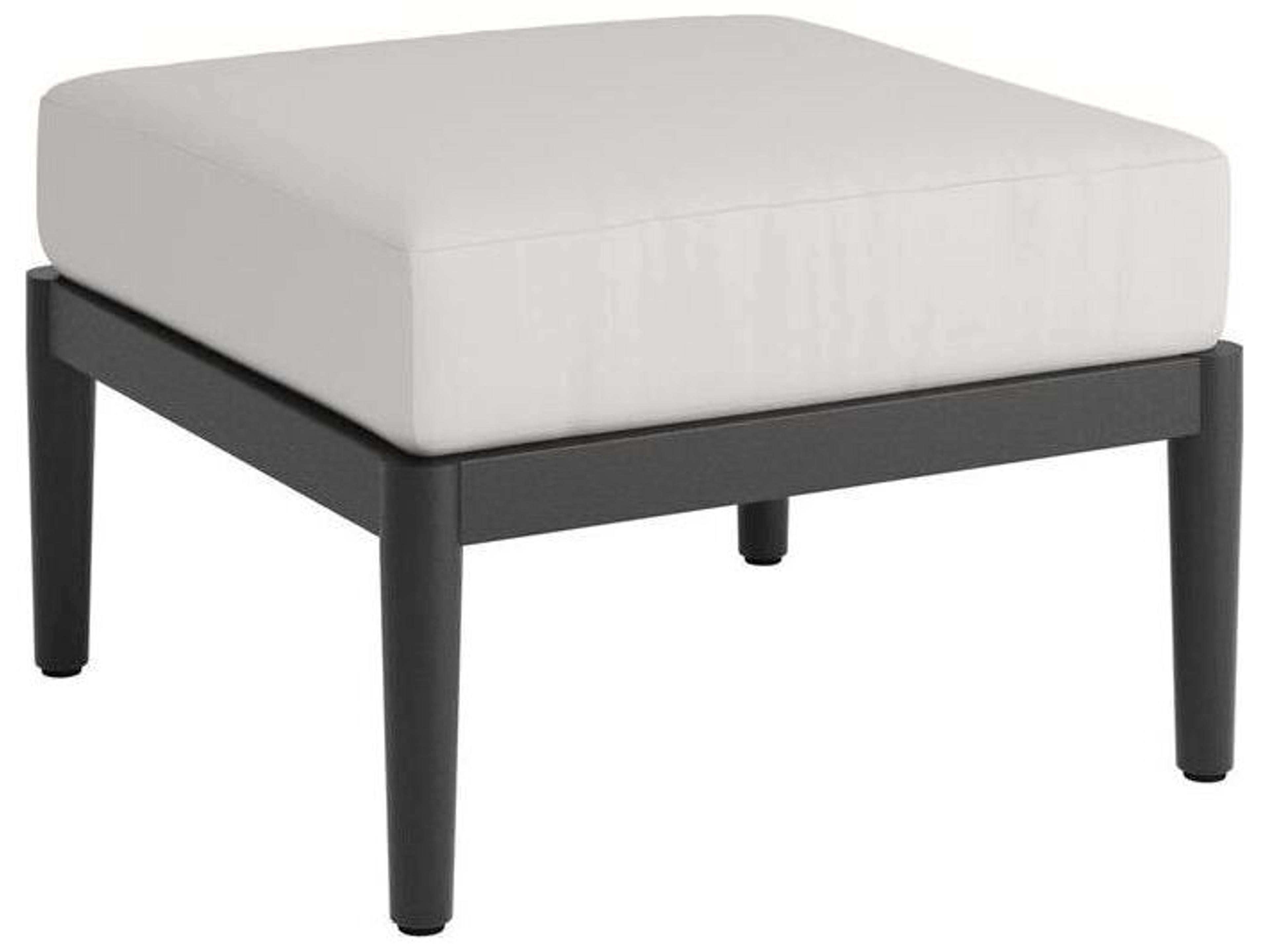 Ebel Palazzo Aluminum Patio Ottoman