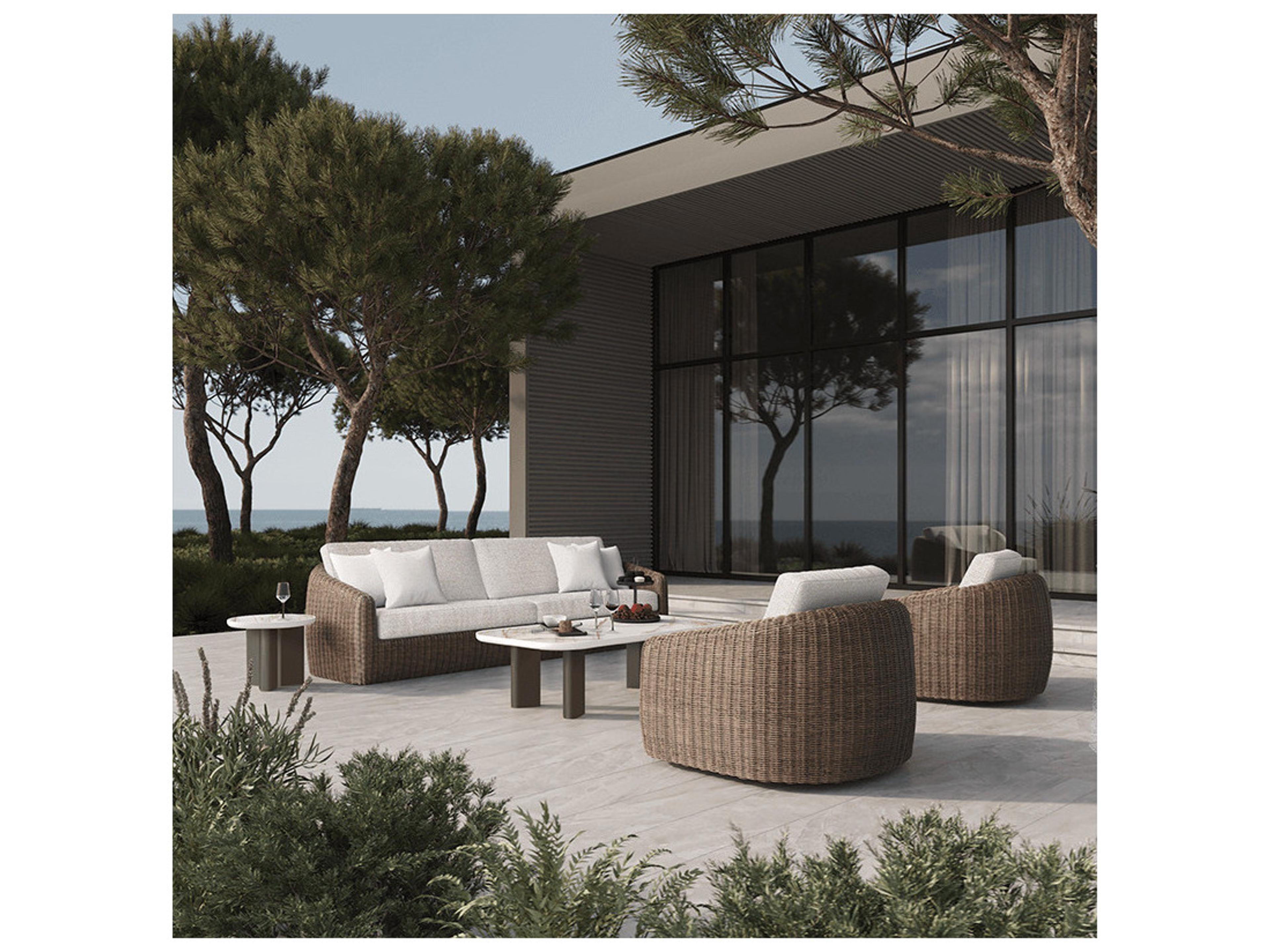 Ebel Boulevard Wicker Club Chair