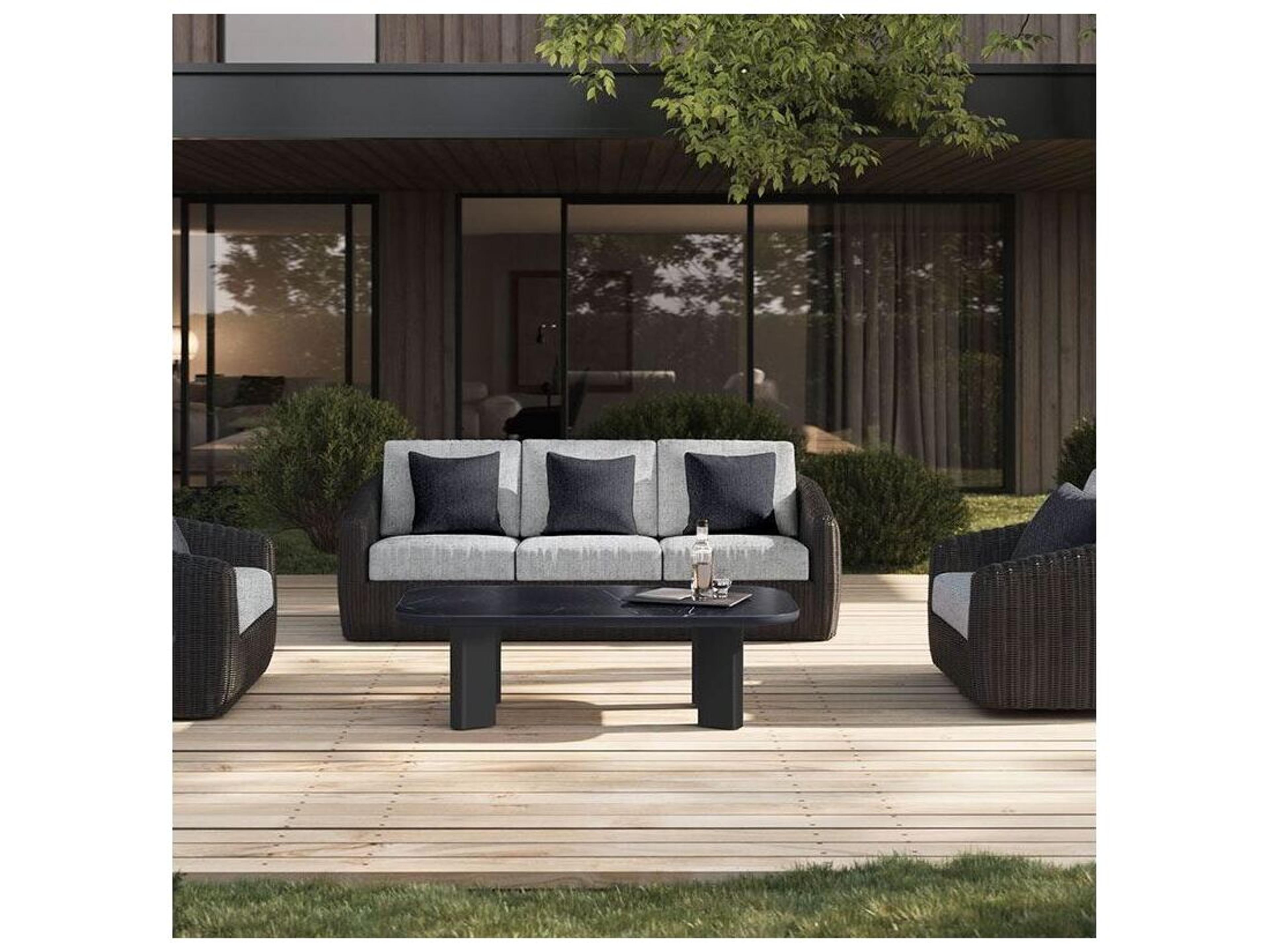 Ebel Boulevard Wicker Sofa