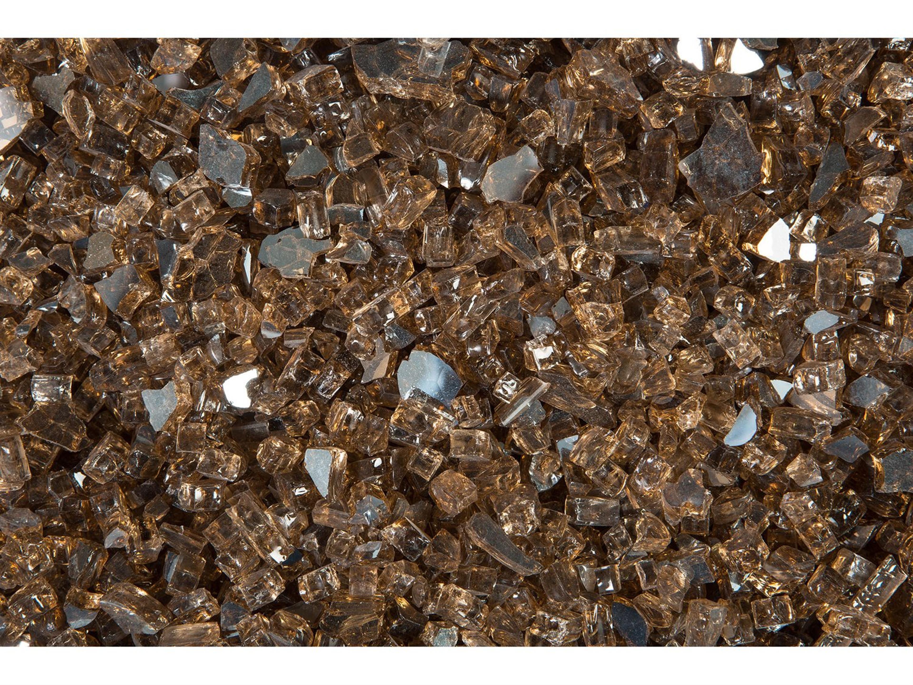 Amber Fire Glass 5 Lb Bag