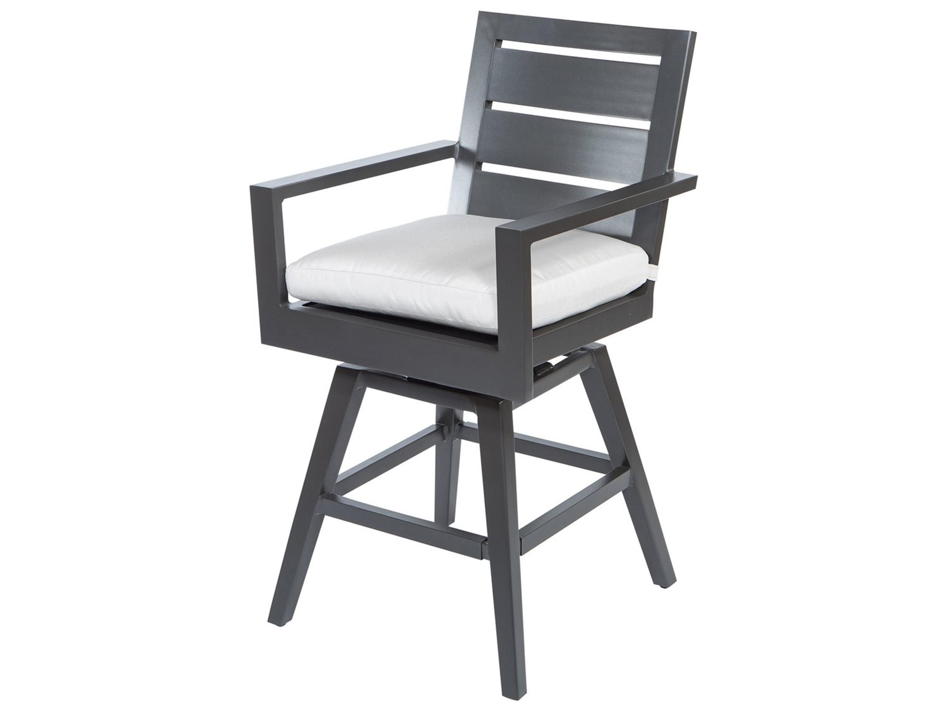 Ebel Palermo Aluminum Counter Height Swivel Stool