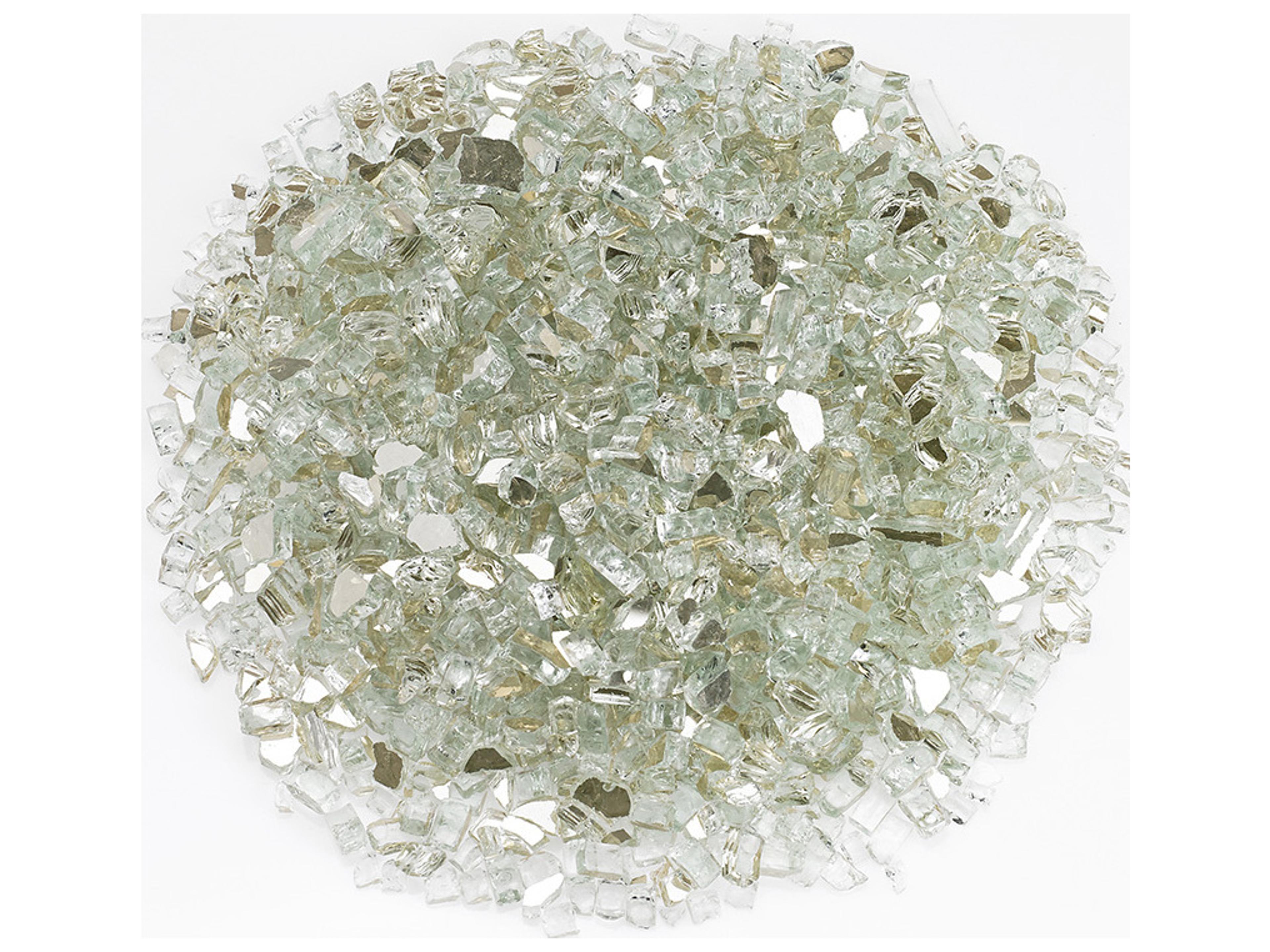 Platinum Fire Glass 25 Lb Jar