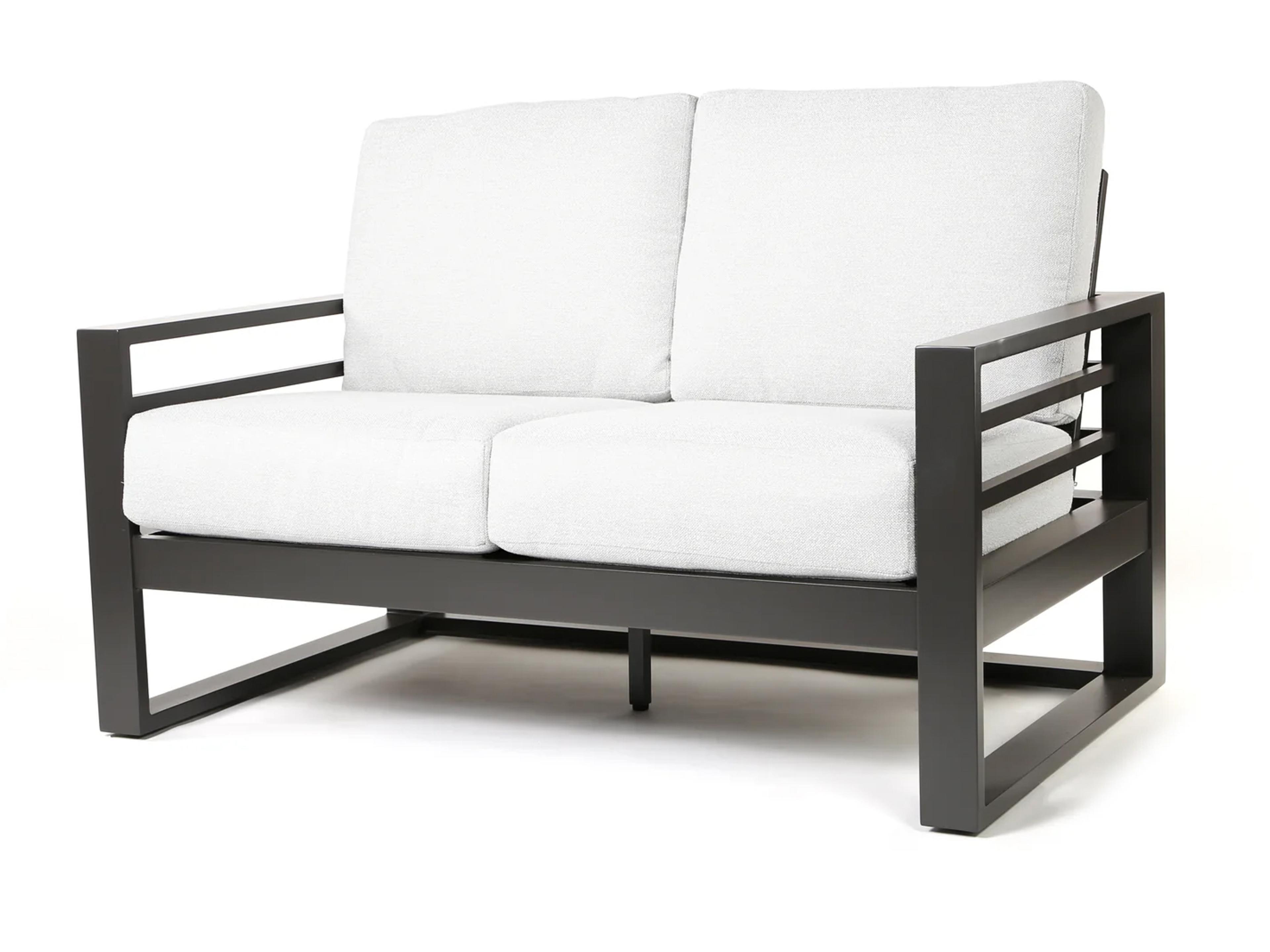 Palermo Outdoor Loveseat Aluminum Deep Seating