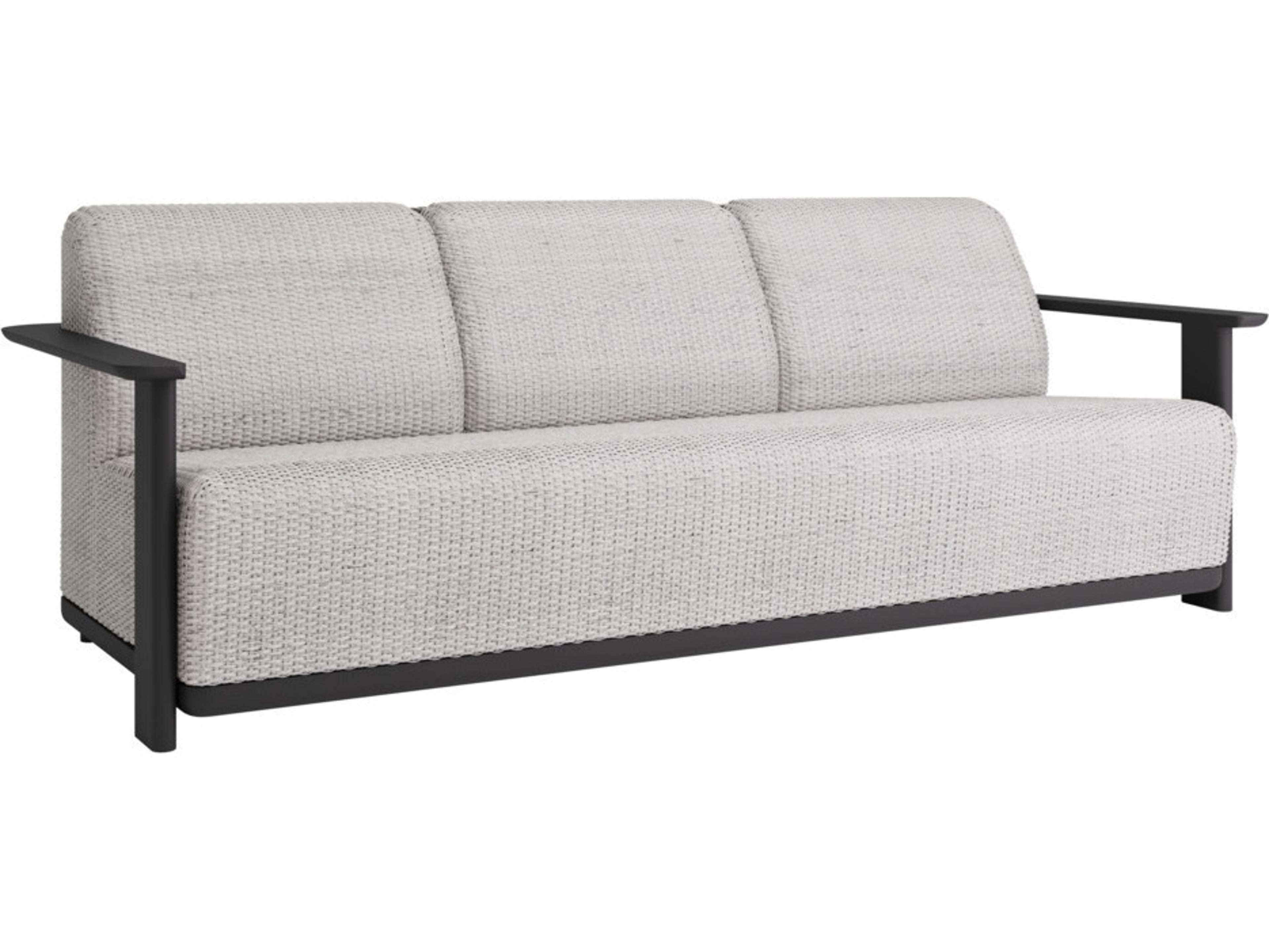 Ebel Corter Aluminum Padded Sofa