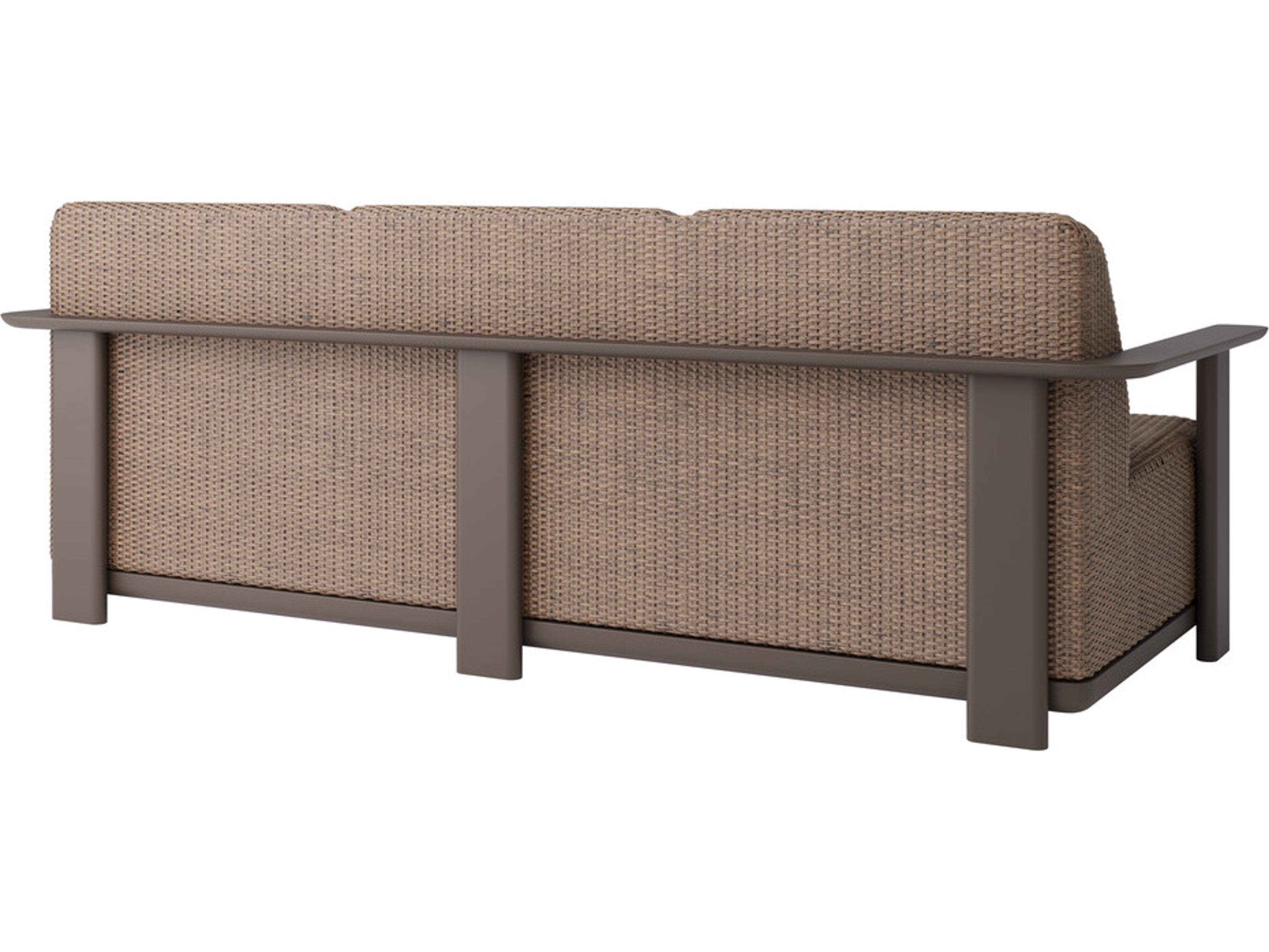 Ebel Corter Aluminum Padded Sofa