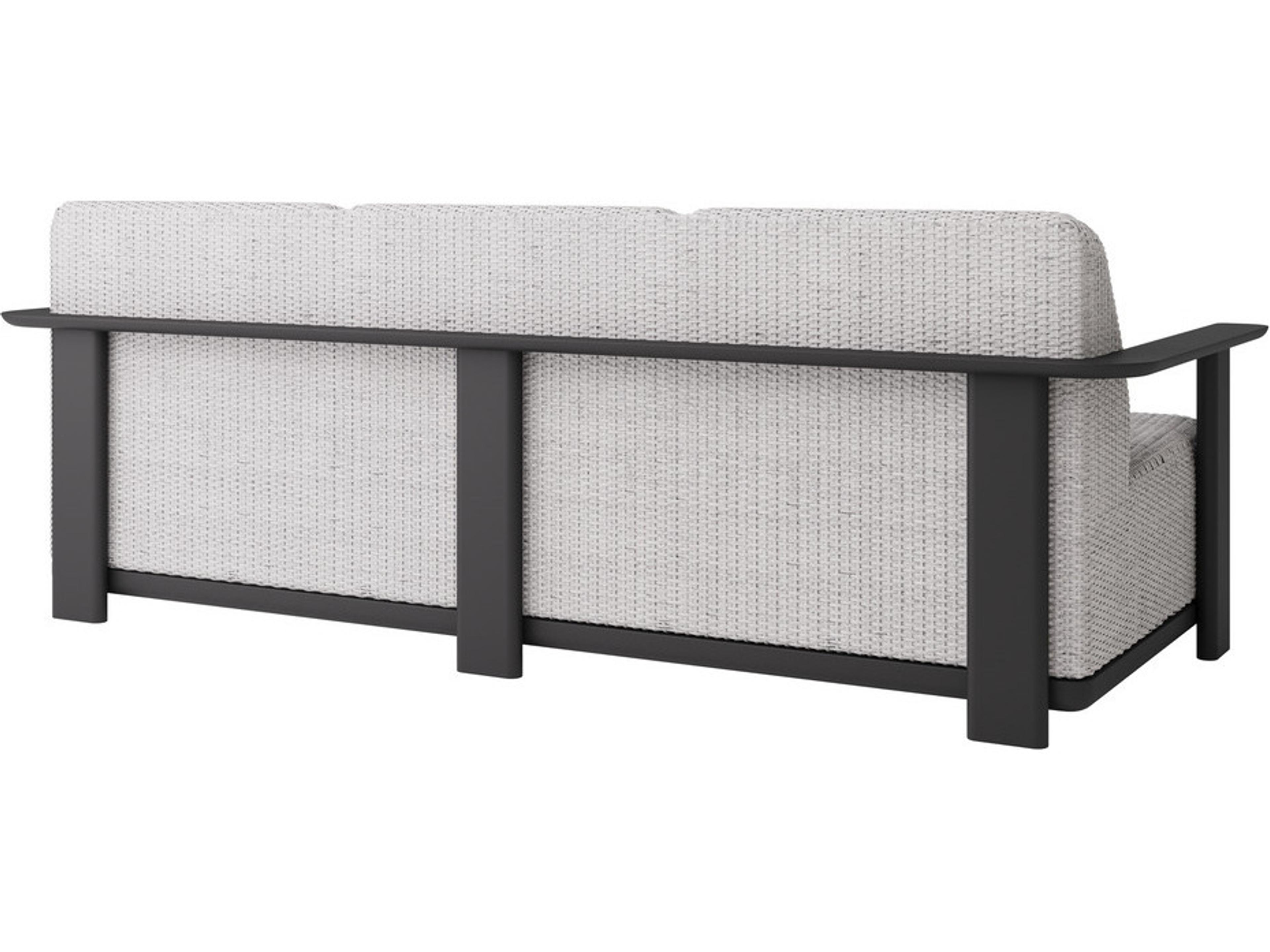 Ebel Corter Aluminum Padded Sofa