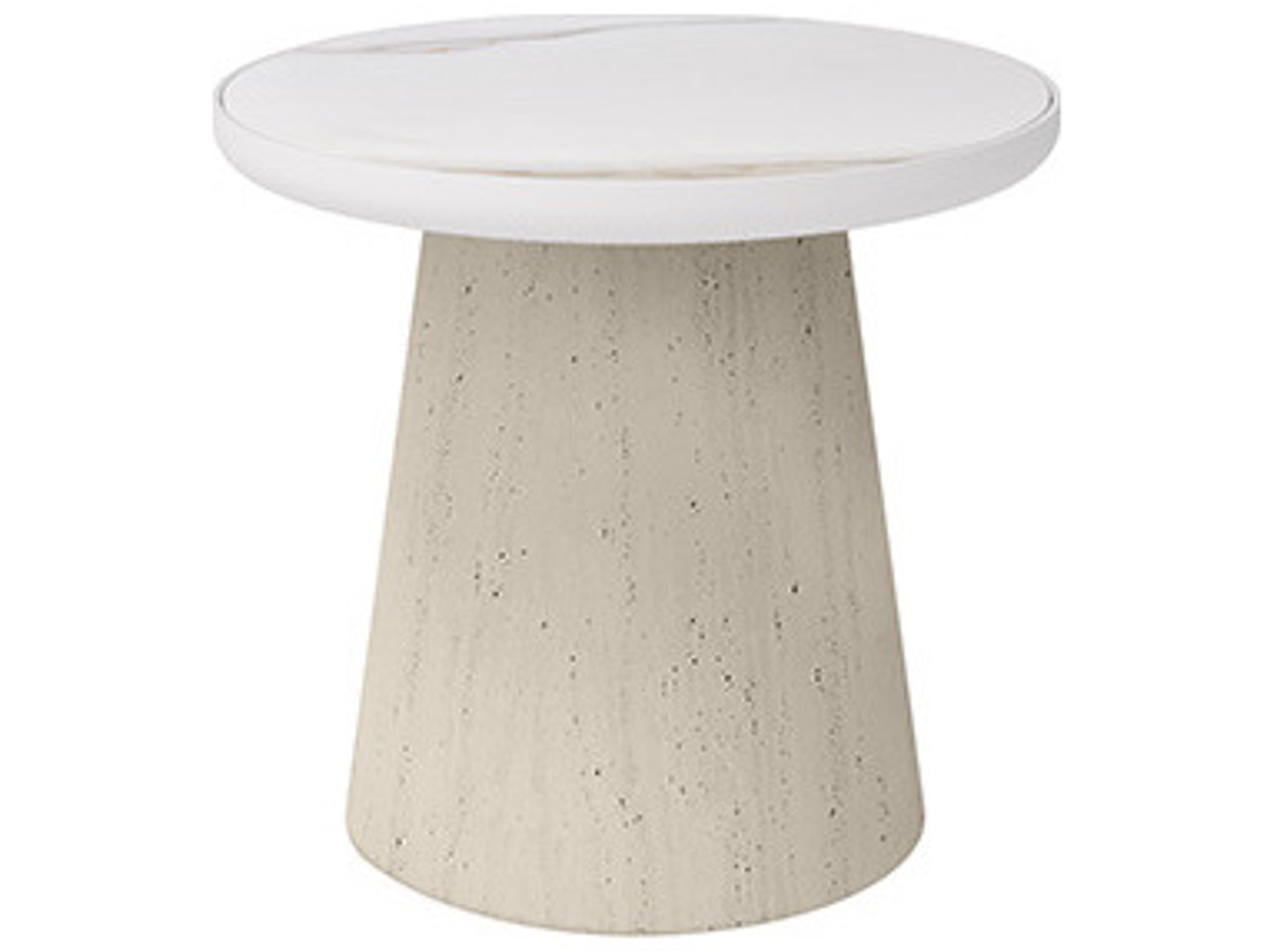 Aspen Sintered Stone Round End Table Top